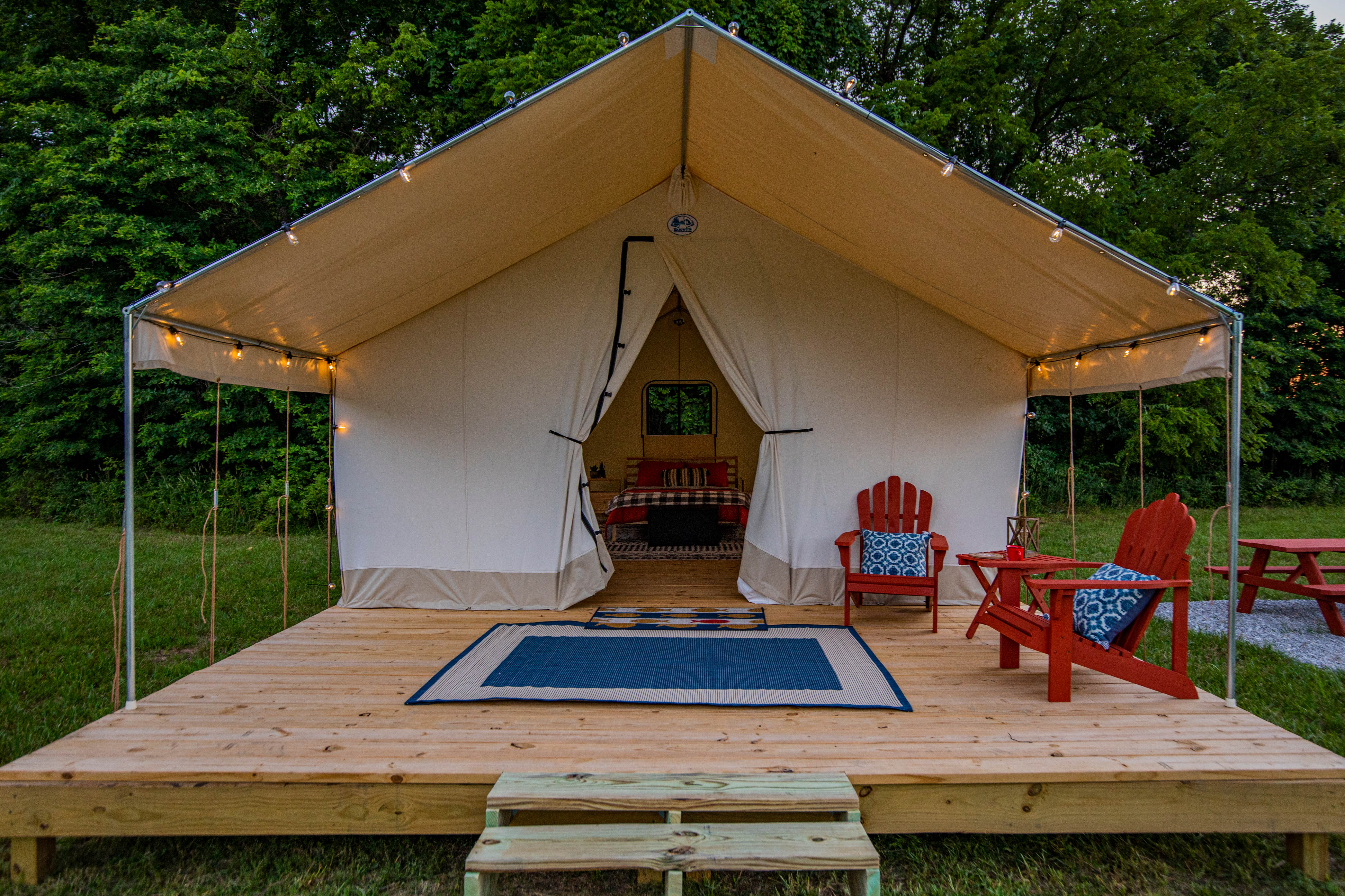 Branch Out Glamping's photo at Roaring River Hills Campground & Cabins near Aurora, MO