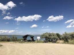 Camper-submitted photo at Deadmans Basin near Shawmut, MT