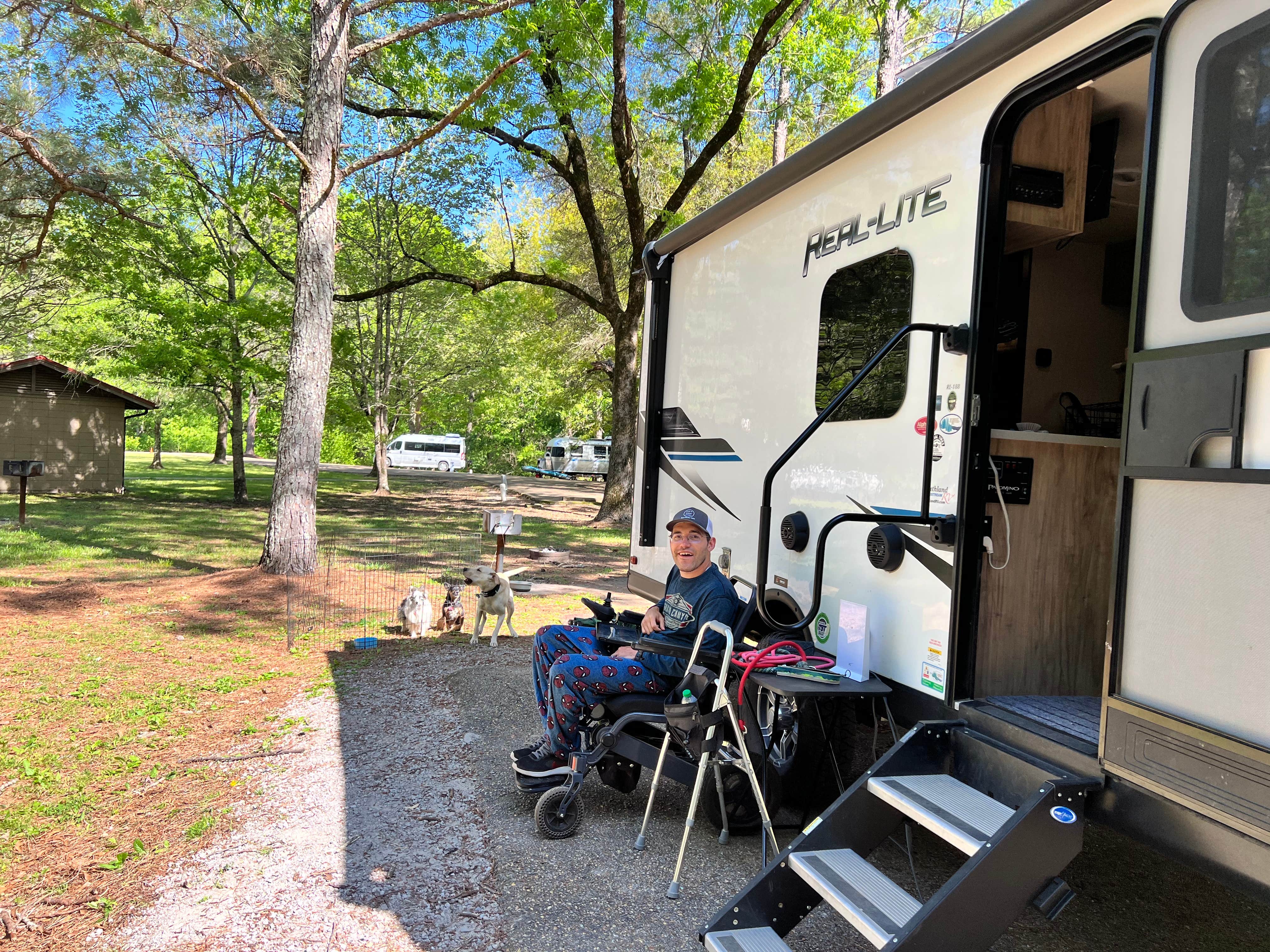 Maggie  C.'s photo of rv camping at Tombigbee State Park Campground near Guntown, MS