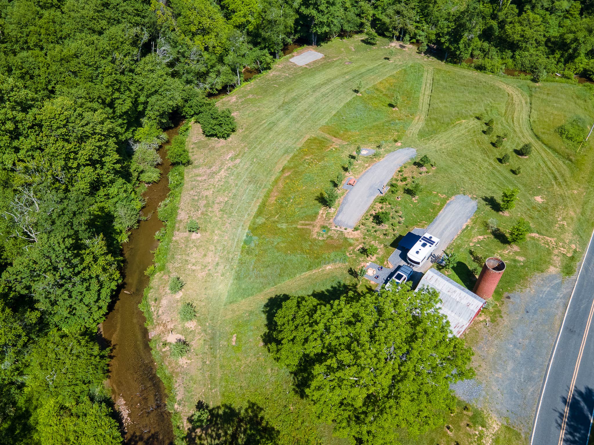 Camper-submitted photo at Peak Creek RV Campground near Fleetwood, NC