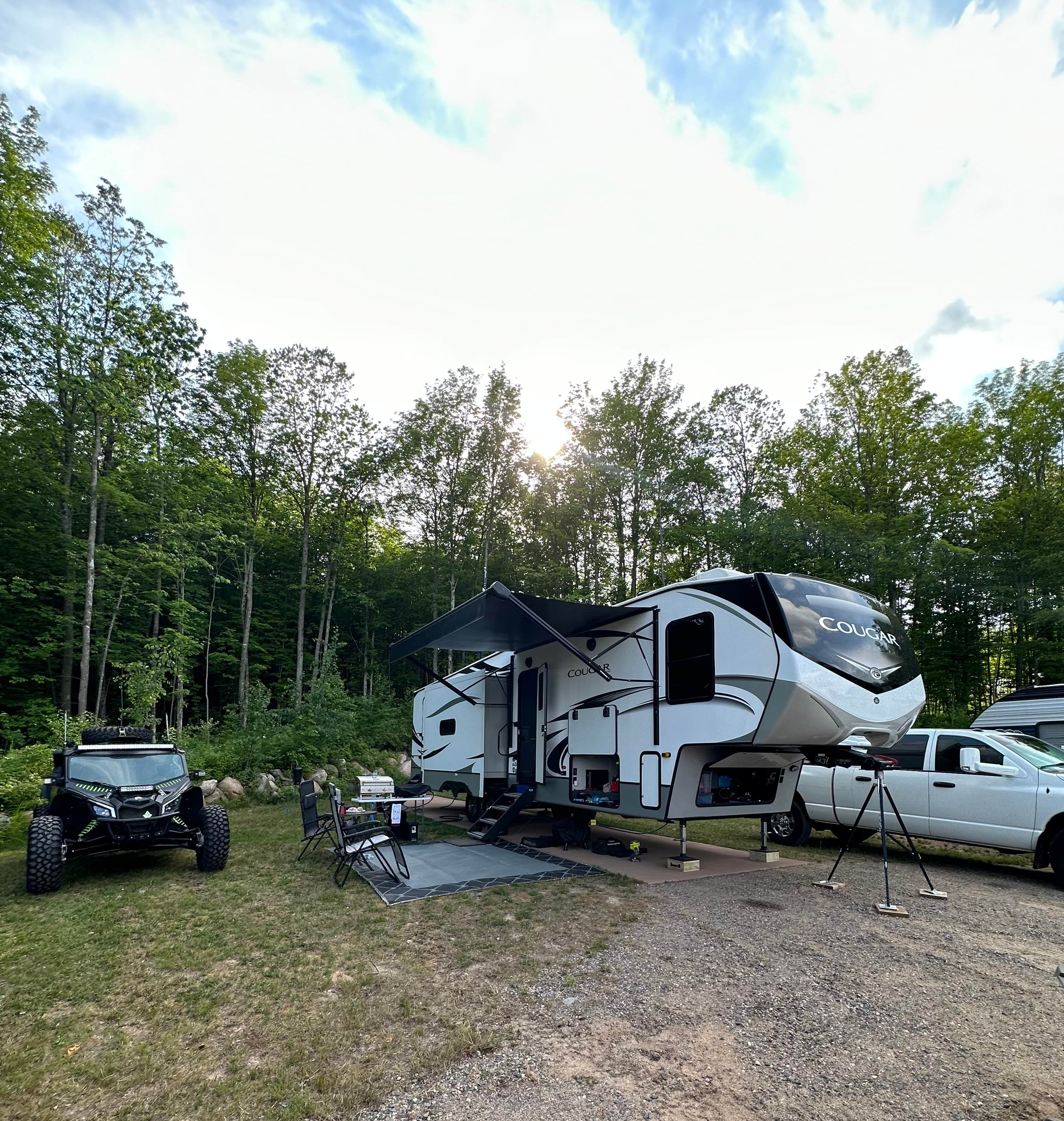 Tonya B.'s photo of rv camping at Holly Wood Hill Campground & Crandon Saloon Event Center near Merrill, WI