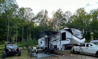 Camping near Richardson Lake: Holly Wood Hill Campground & Crandon Saloon Event Center, Crandon, Wisconsin