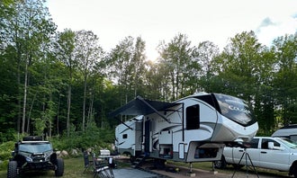 Camping near Richardson Lake: Holly Wood Hill Campground & Crandon Saloon Event Center, Crandon, Wisconsin