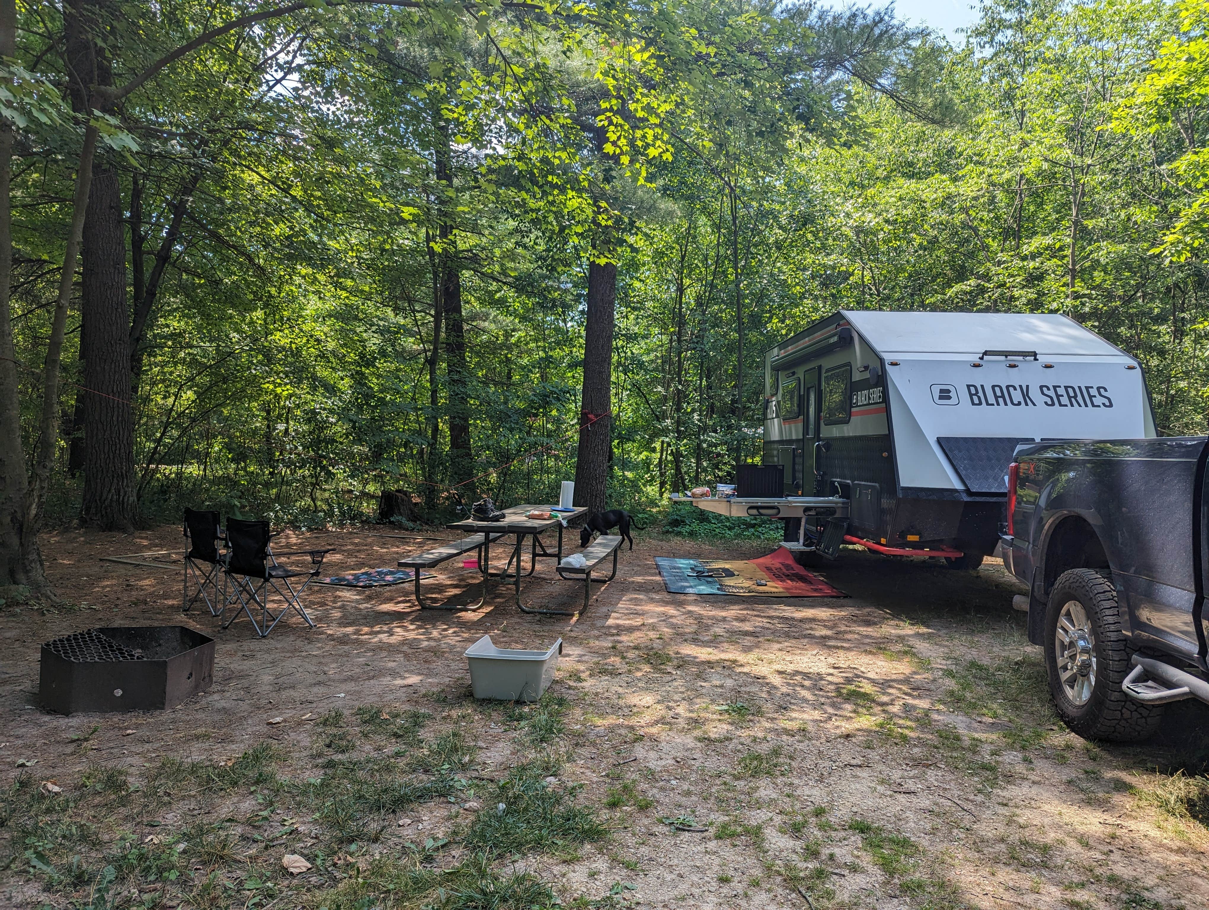 Kristi D.'s photo at Rocky Arbor State Park Campground near Wisconsin Dells, WI