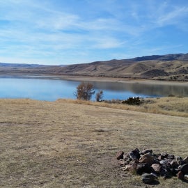 View of Ruby reservoir from one of the many sites