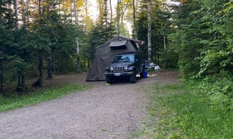 Camping near Dyers Creek Campsite, Superior Hiking Trail: Hogback Lake Area, Schroeder, Minnesota