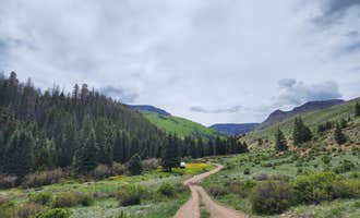 Camping near Broken Arrow Ranch: Shallow Creek, City of Creede, Colorado