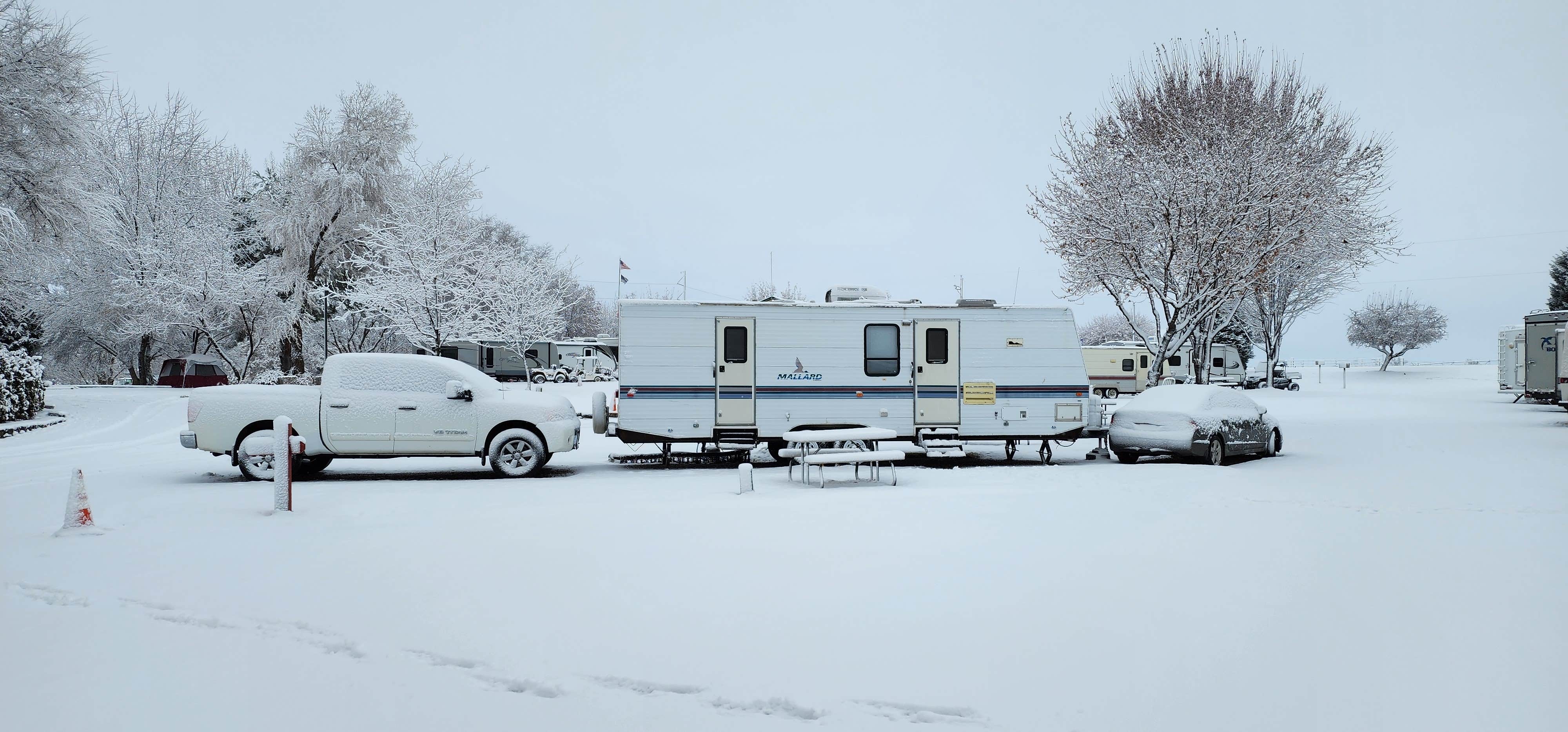Jared T.'s photo of rv camping at Country Corners Campground & RV Park near Adrian, OR