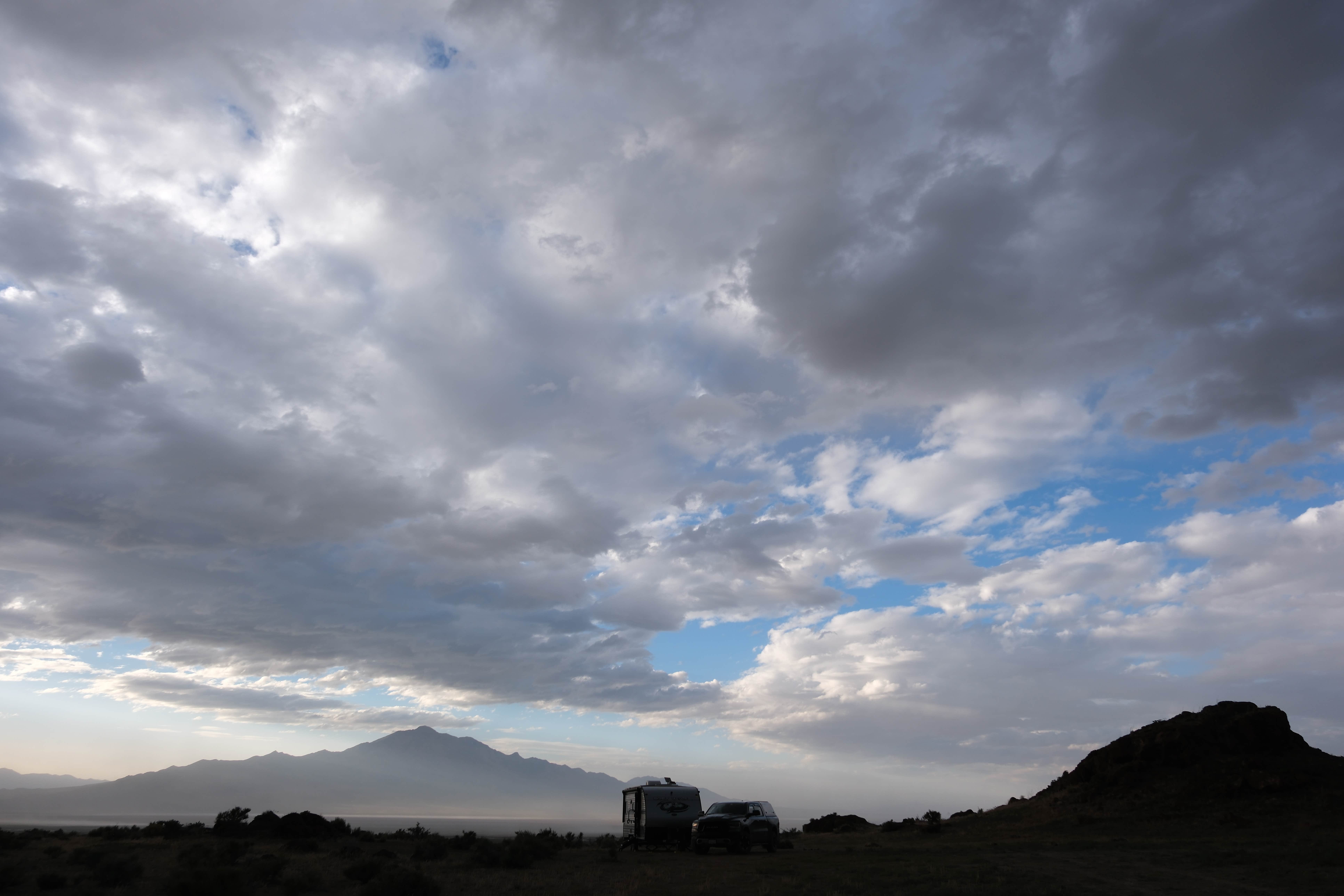 PJ M.'s photo of a dispersed camping area at Pilot Peak Lookout near West Wendover, NV