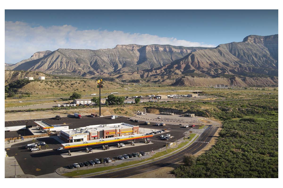 Camper-submitted photo at Love's RV Hookup-Parachute CO 826 near Loma, CO