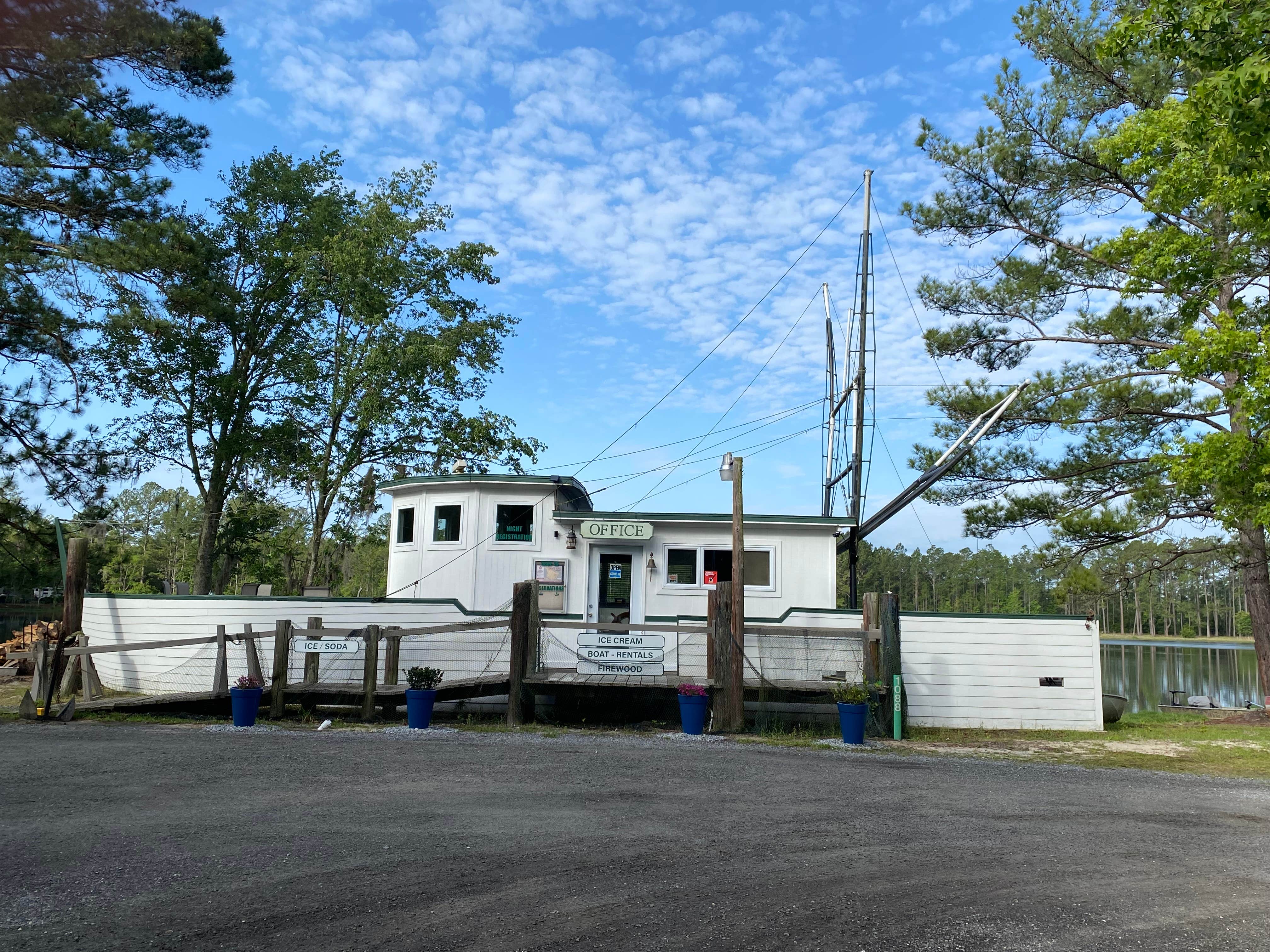 Camper-submitted photo at Lake Harmony RV Park near Darien, GA