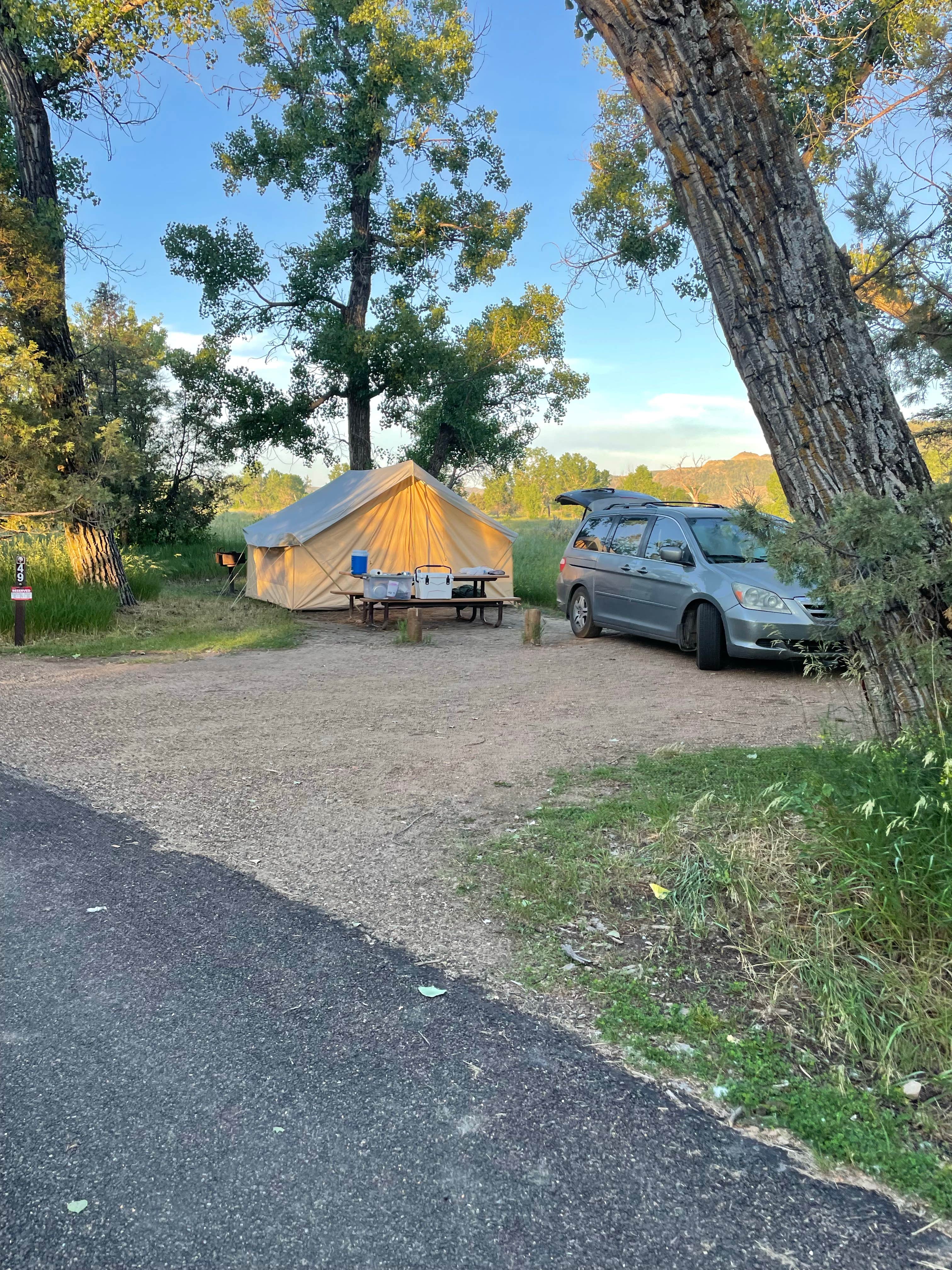 Shana D.'s photo at Cottonwood Campground — Theodore Roosevelt National Park near Sentinel Butte, ND