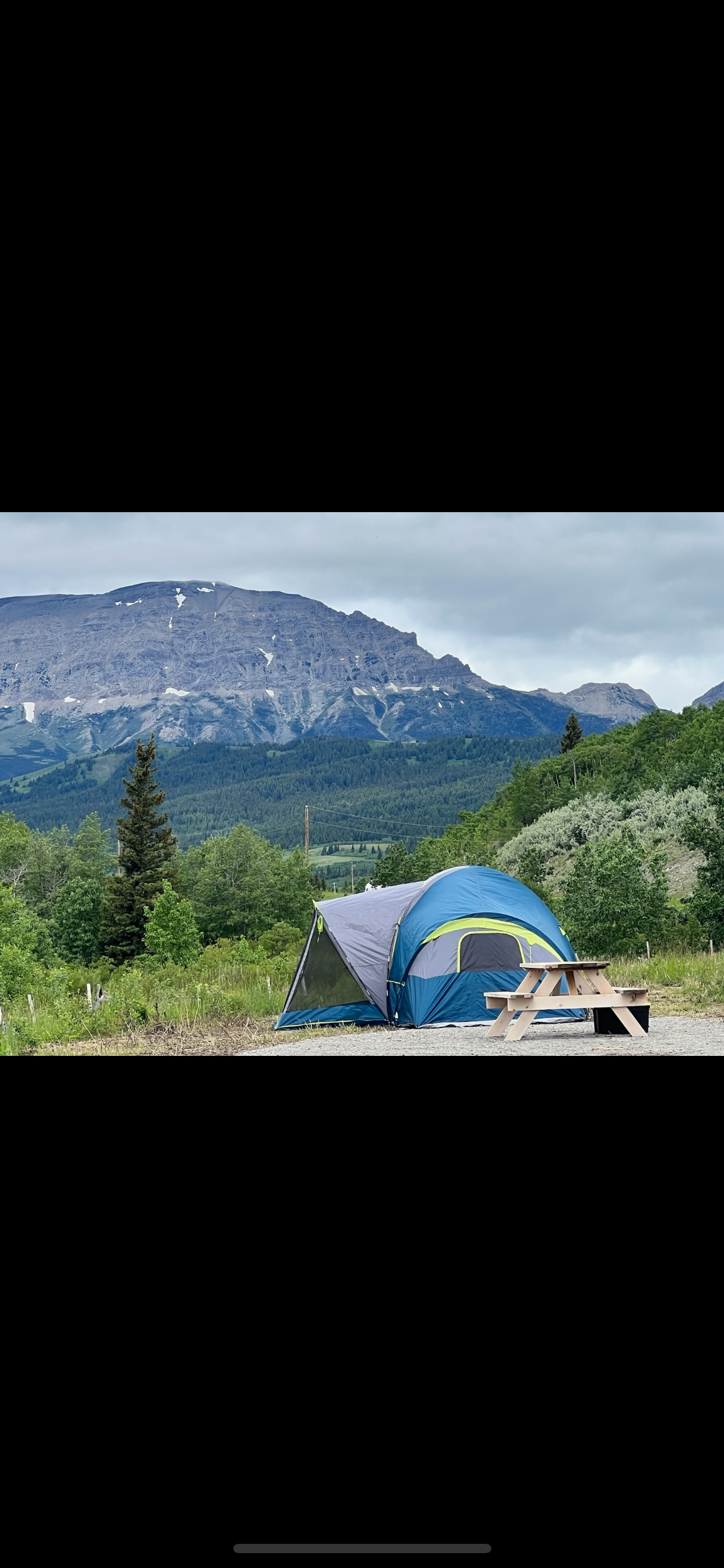 Camper submitted image from Glacier Grizzly Resort- RV, Tent Site & TIPI - PERMANENTLY CLOSED - 4