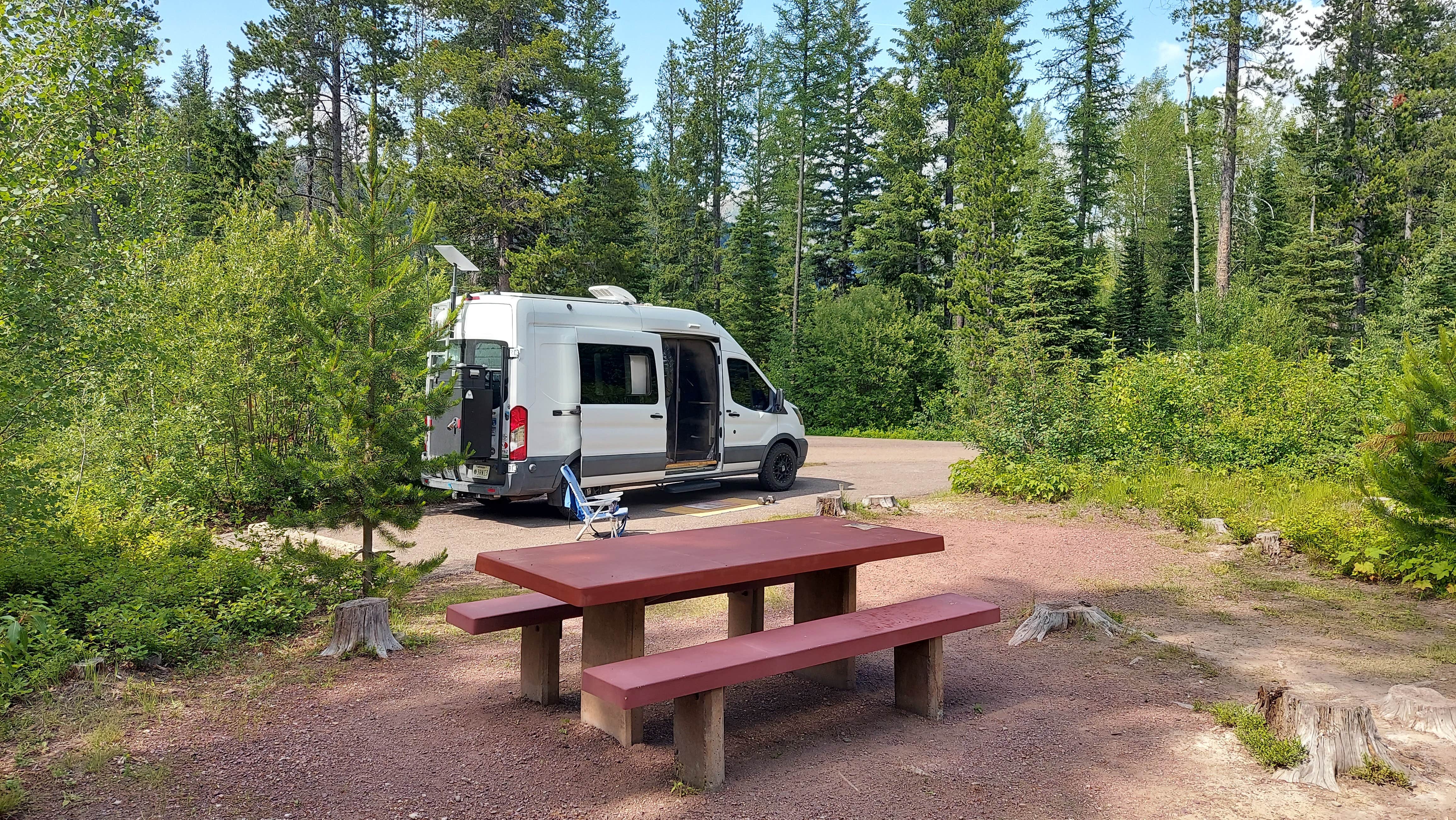 Berton M.'s photo at Devil Creek Campground near Essex, MT