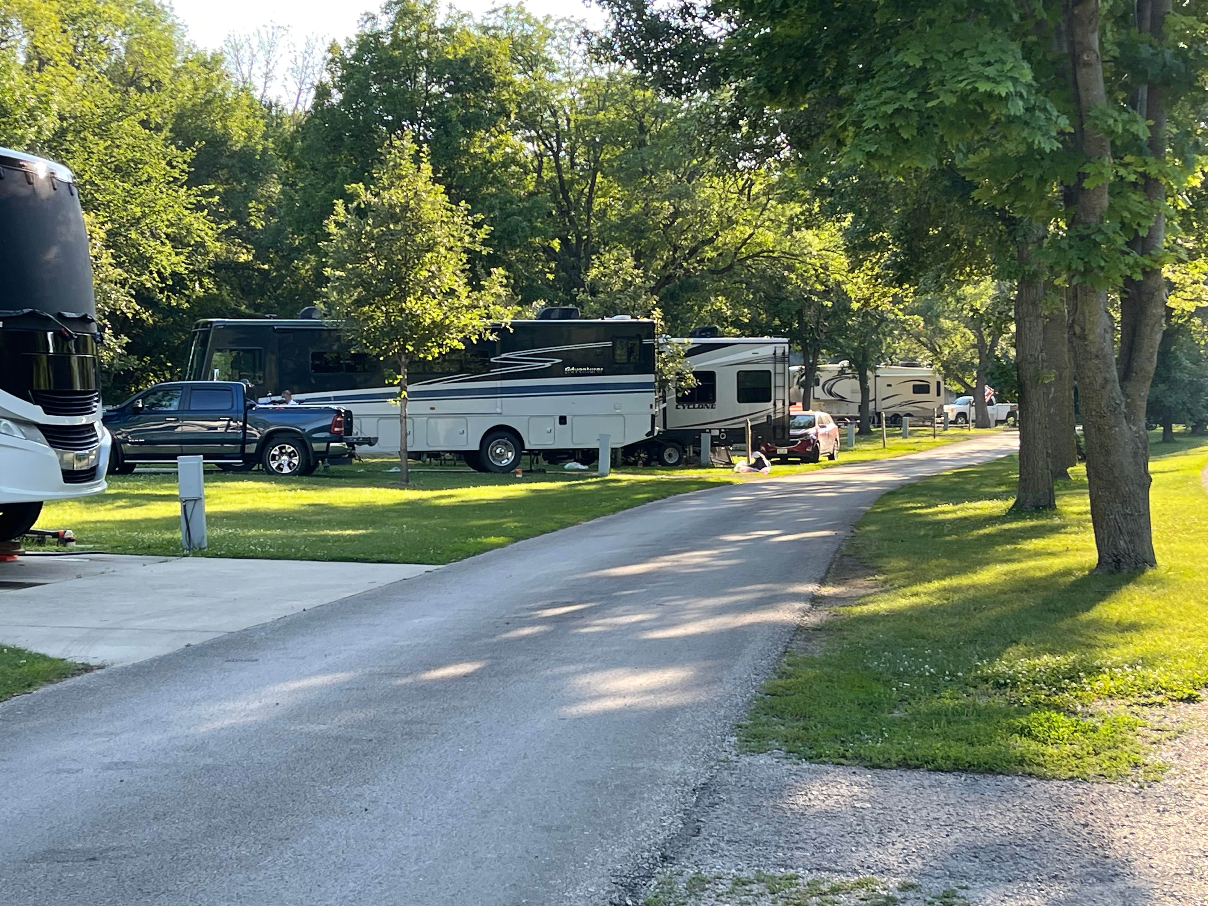 Becky M.'s photo of rv camping at Clear Lake State Park Campground near Algona, IA