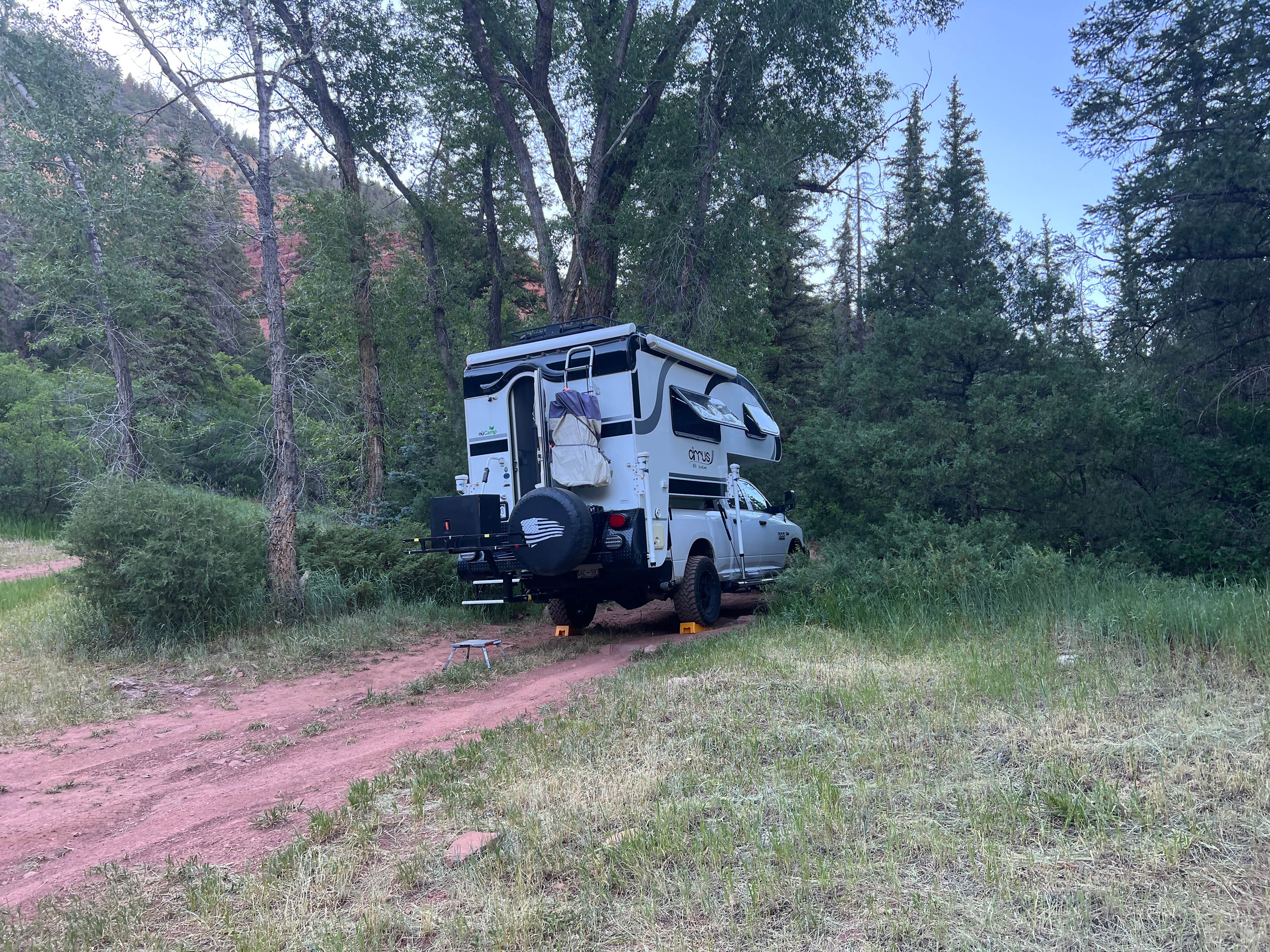 Camping near Last Dollar Road: Fall Creek Camping, Placerville, Colorado