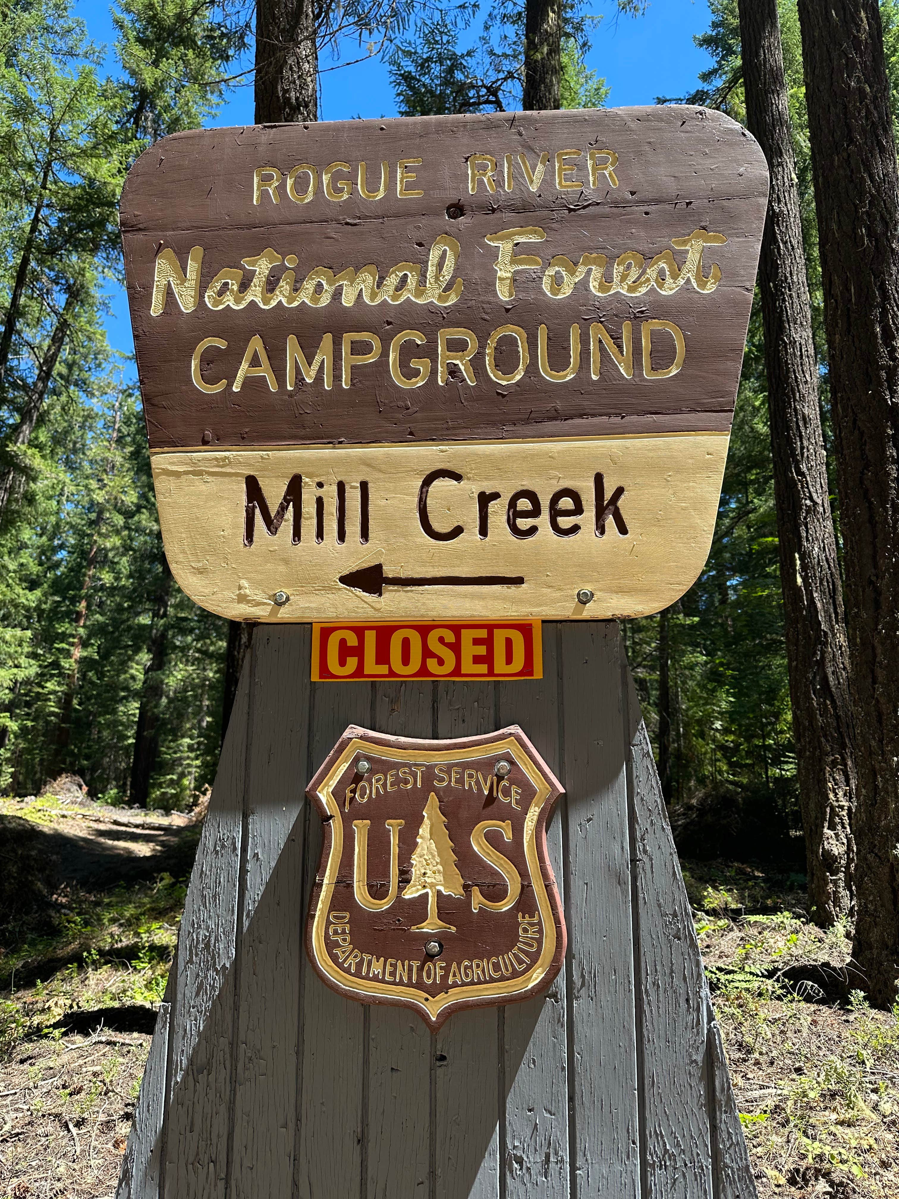 Camper-submitted photo at Mill Creek Campground near White City, OR