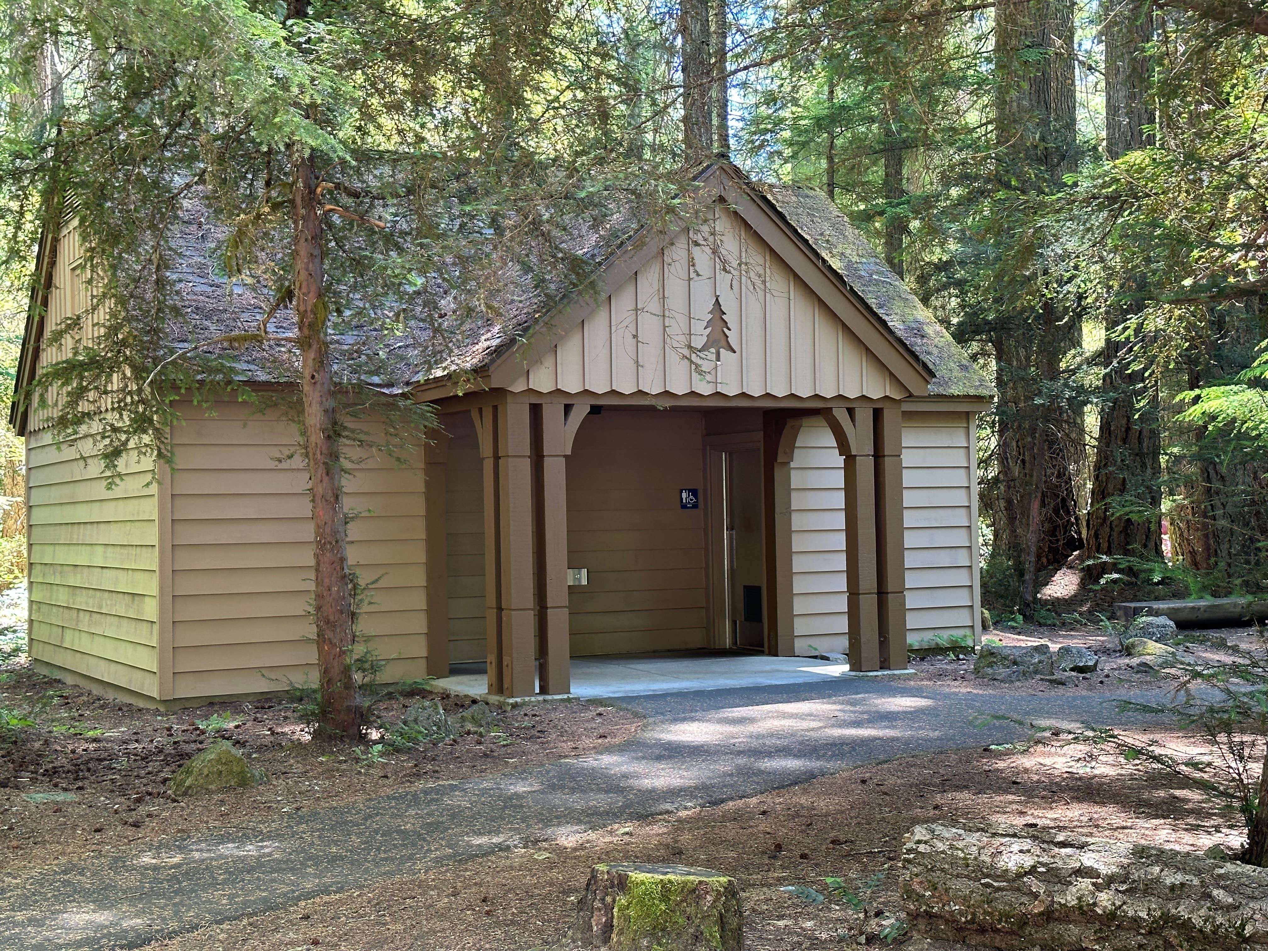 Bill T.'s photo of a cabin at Farewell Bend Campground near White City, OR