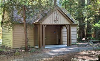 Bill T.'s photo of a cabin at Farewell Bend Campground near Prospect, OR