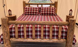 Joe L.'s photo of glamping accommodations at Stump Creek B&B near Glennallen, AK