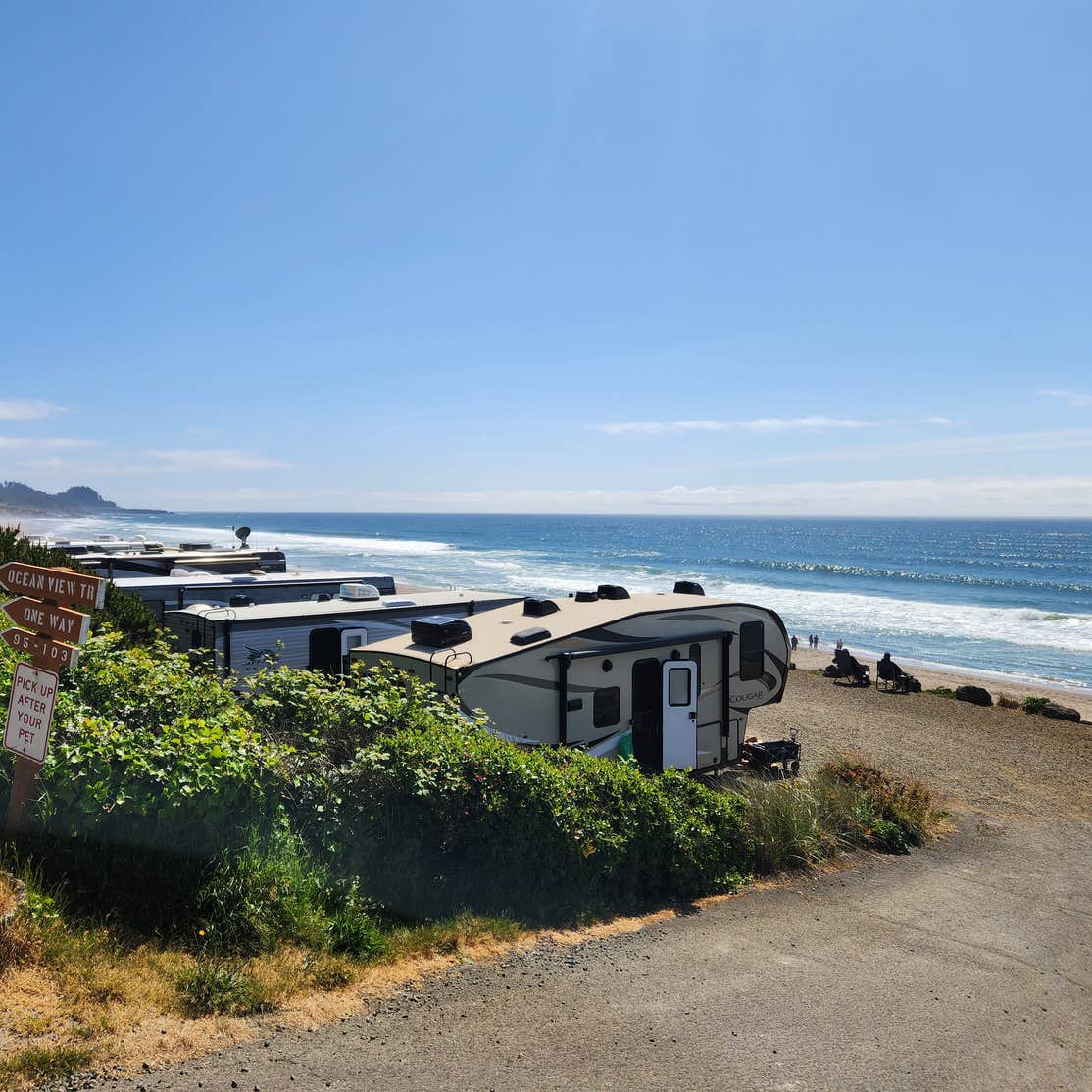 Sea And Sand Rv Park Depoe Bay Or