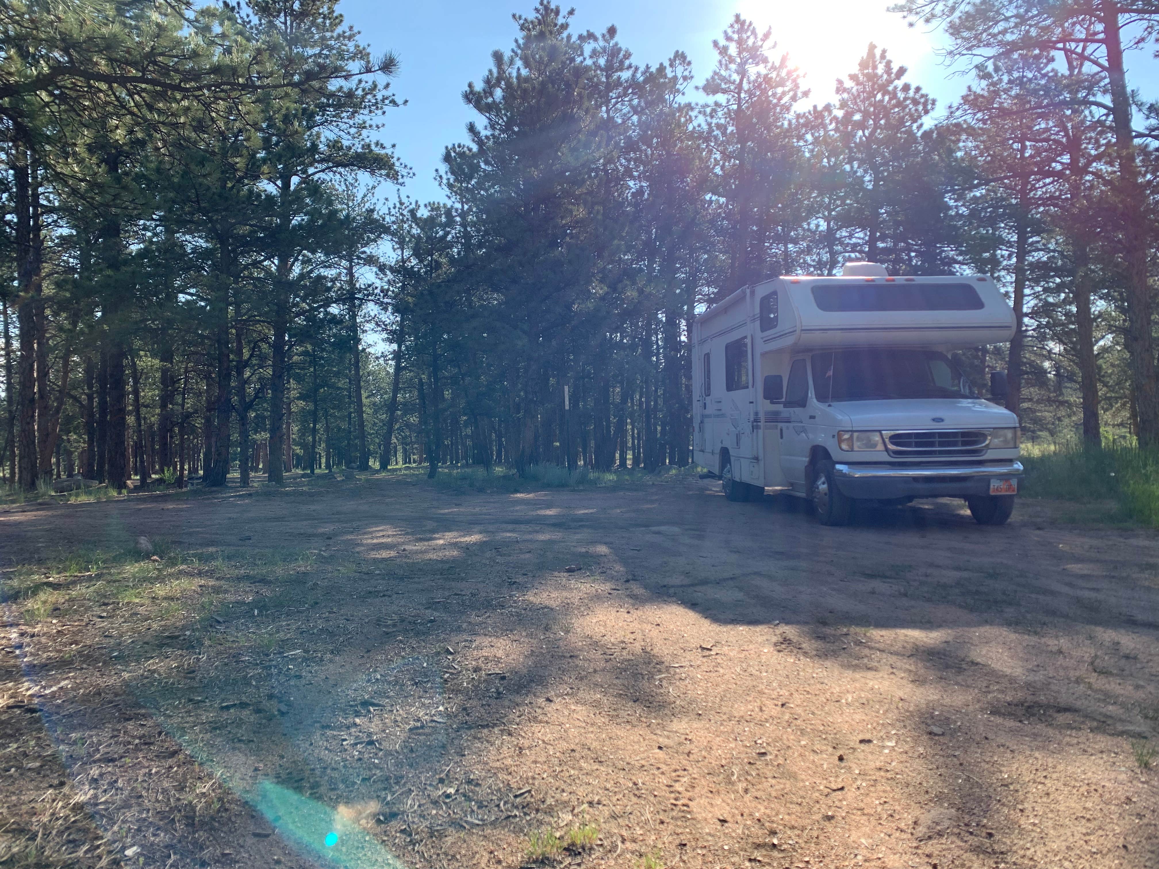 Camping near Round Mountain: North Round Mountain, Lake George, Colorado