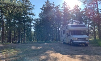 Camping near Forest Service Road 250 Dispersed: North Round Mountain , Lake George, Colorado