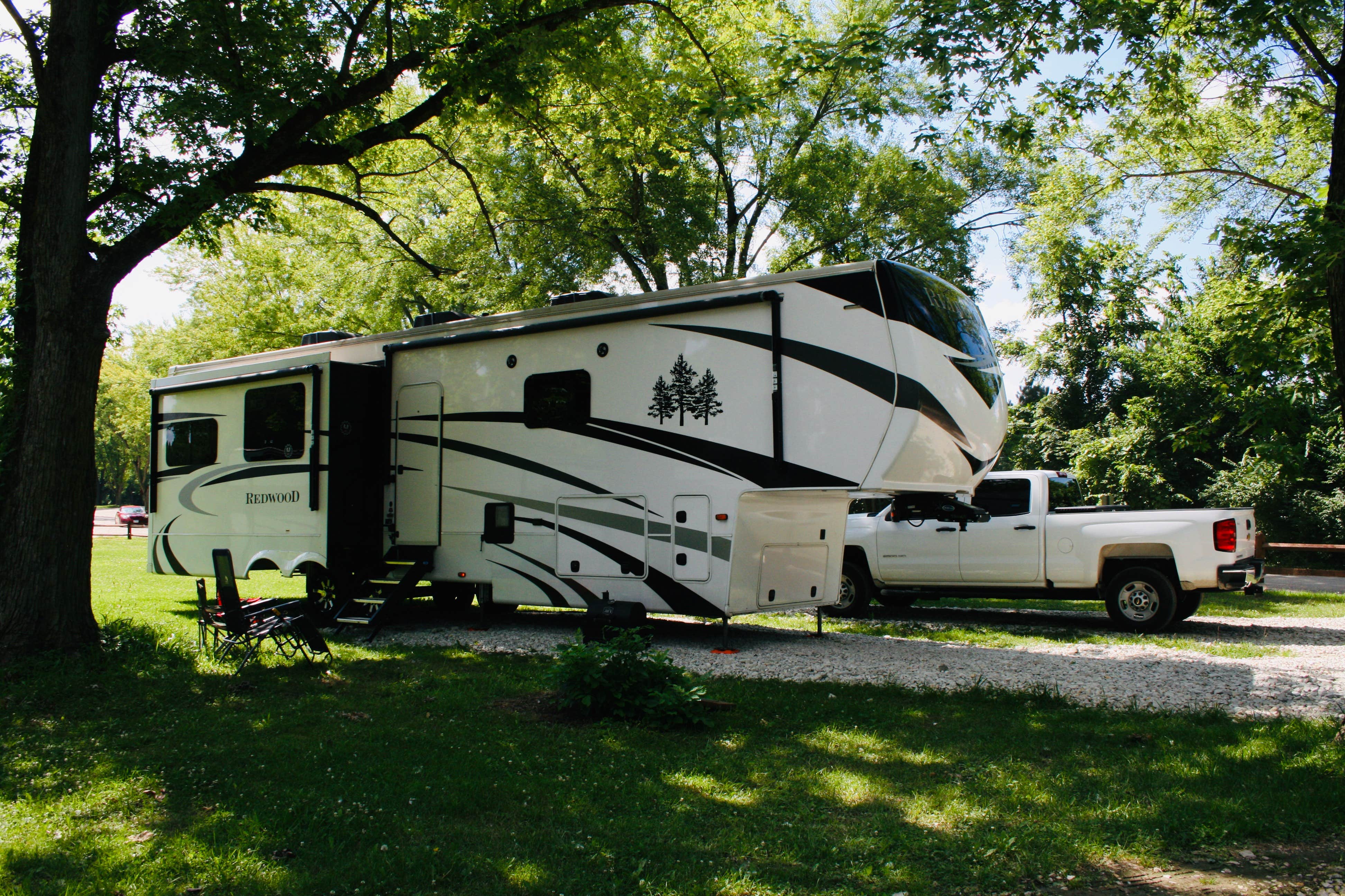 Camper-submitted photo at Fox Bluff CottageS & RV near Romeoville, IL