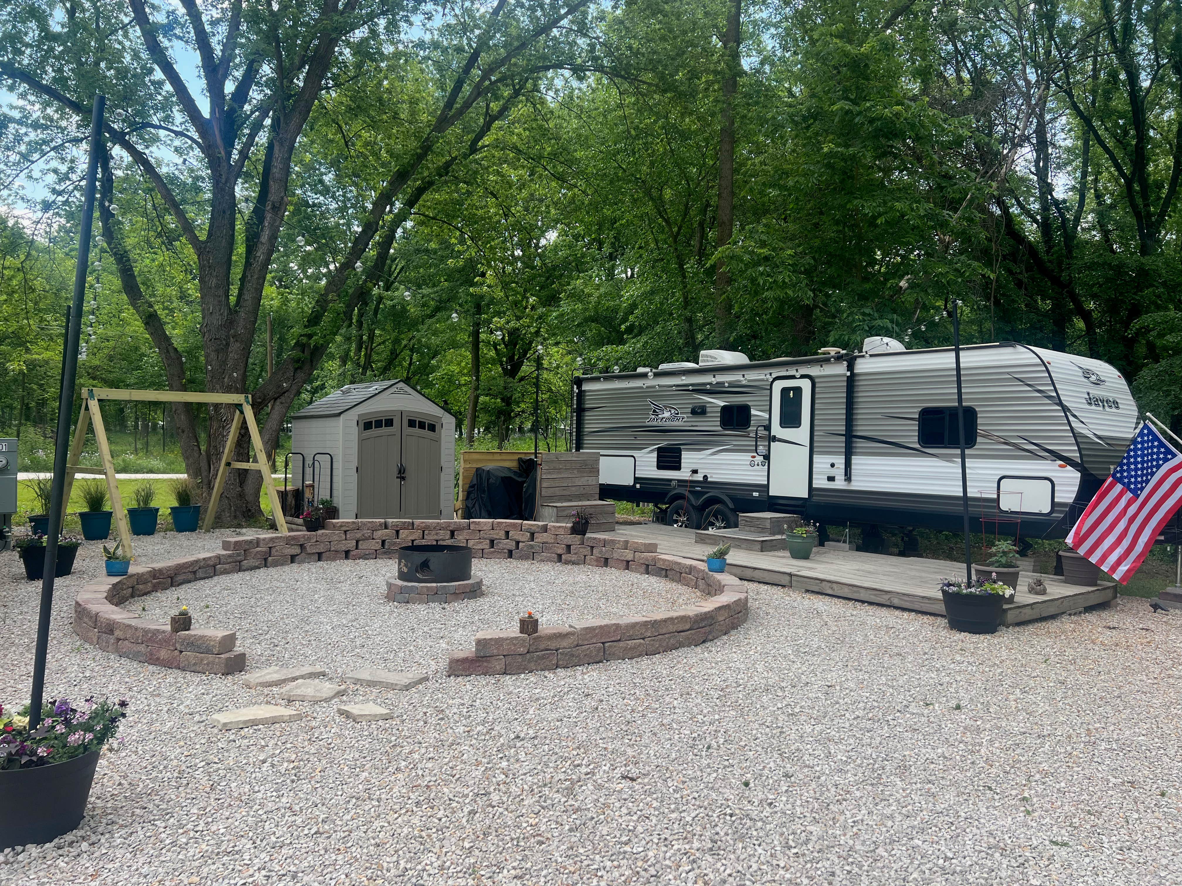 Lyn B.'s photo at Fox Bluff CottageS & RV near Elburn, IL