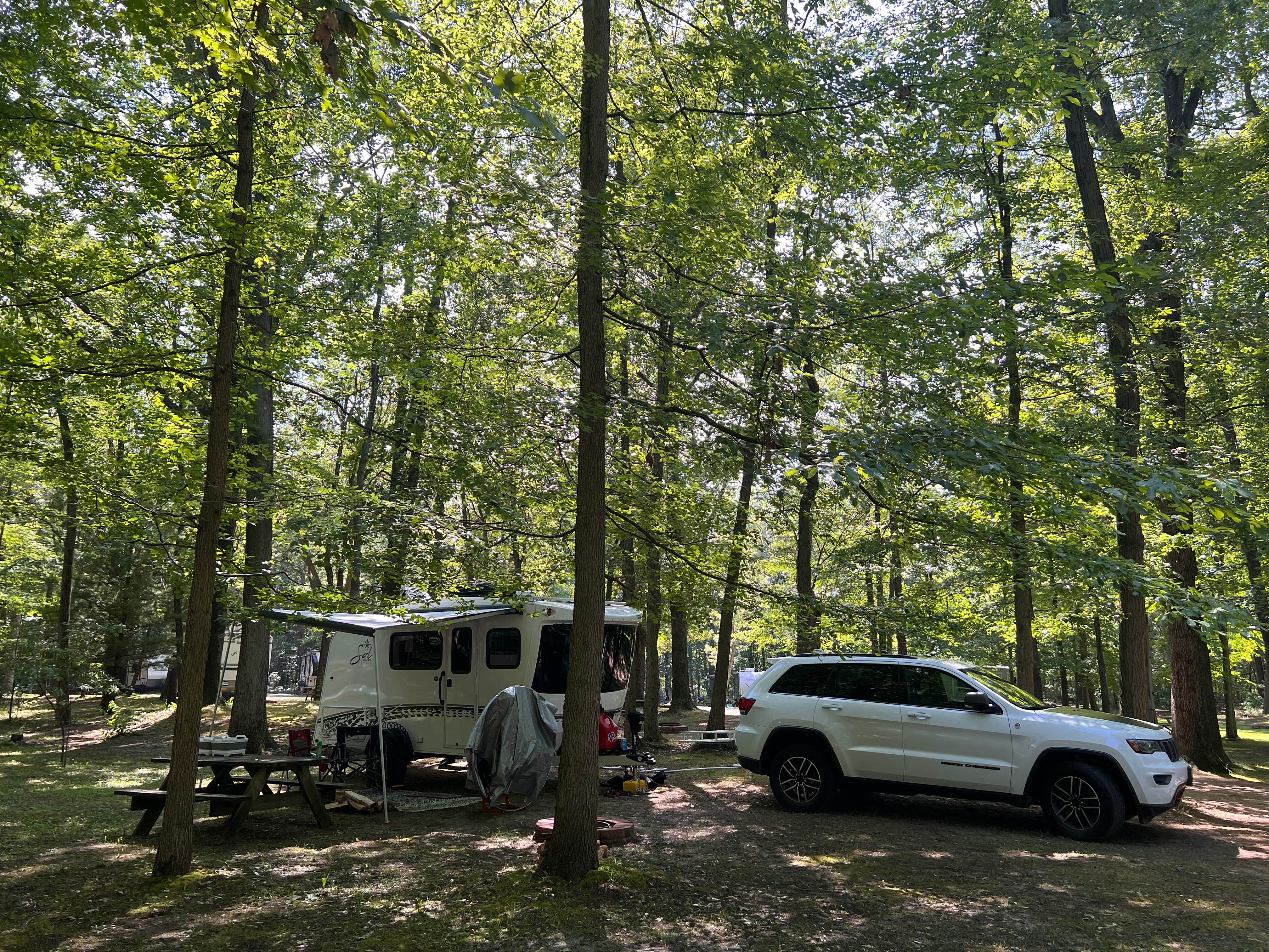 Camper-submitted photo at Dune Lake Campground near Covert, MI