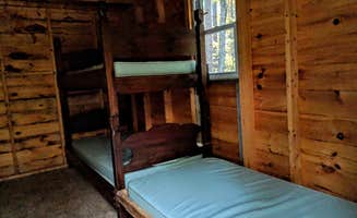 Shari G.'s photo of glamping accommodations at New England Outdoor Center near Danforth, ME