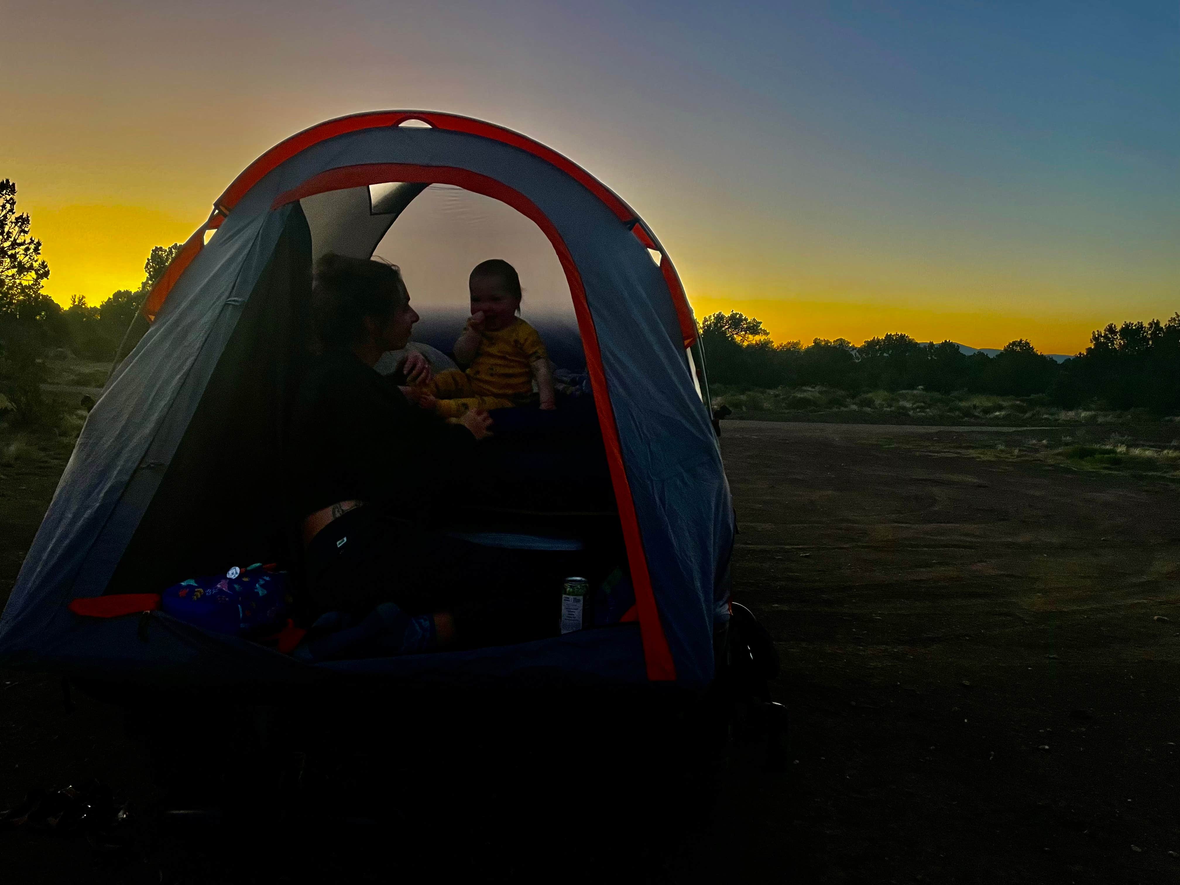Lara S.'s photo of a dispersed camping area at Winona Dispersed Camping near Leupp, AZ
