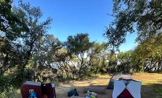 Camping near Dumbarton Quarry Campground on the Bay: Black Mountain Backpacking Camp, Los Altos Hills, California