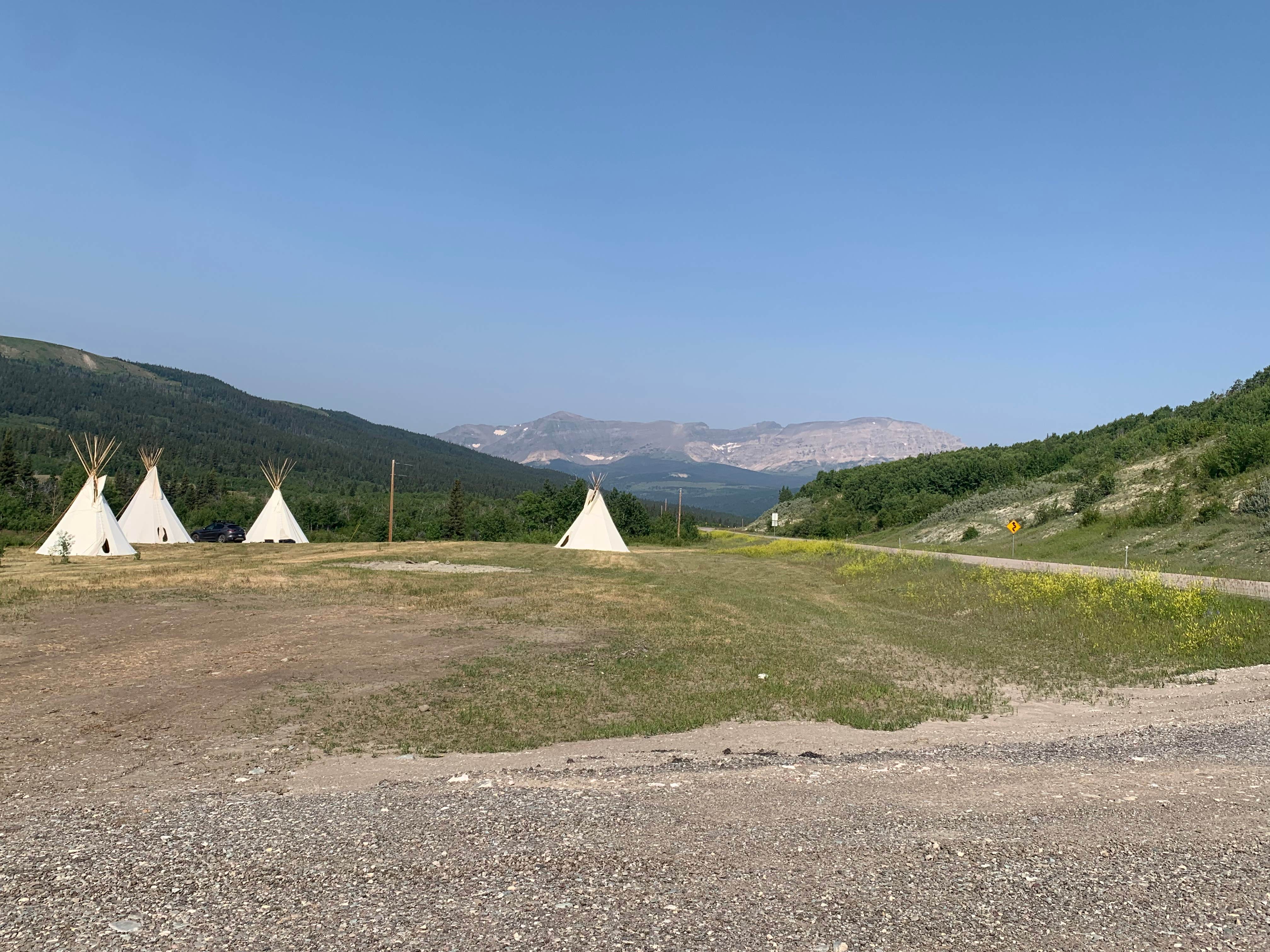 Mary's photo at Glacier Grizzly Resort- RV, Tent Site & TIPI - PERMANENTLY CLOSED near Cut Bank, MT