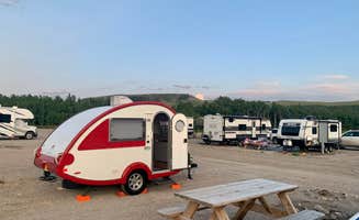 Mary's photo of rv camping at Glacier Grizzly Resort- RV, Tent Site & TIPI - PERMANENTLY CLOSED near Cut Bank, MT