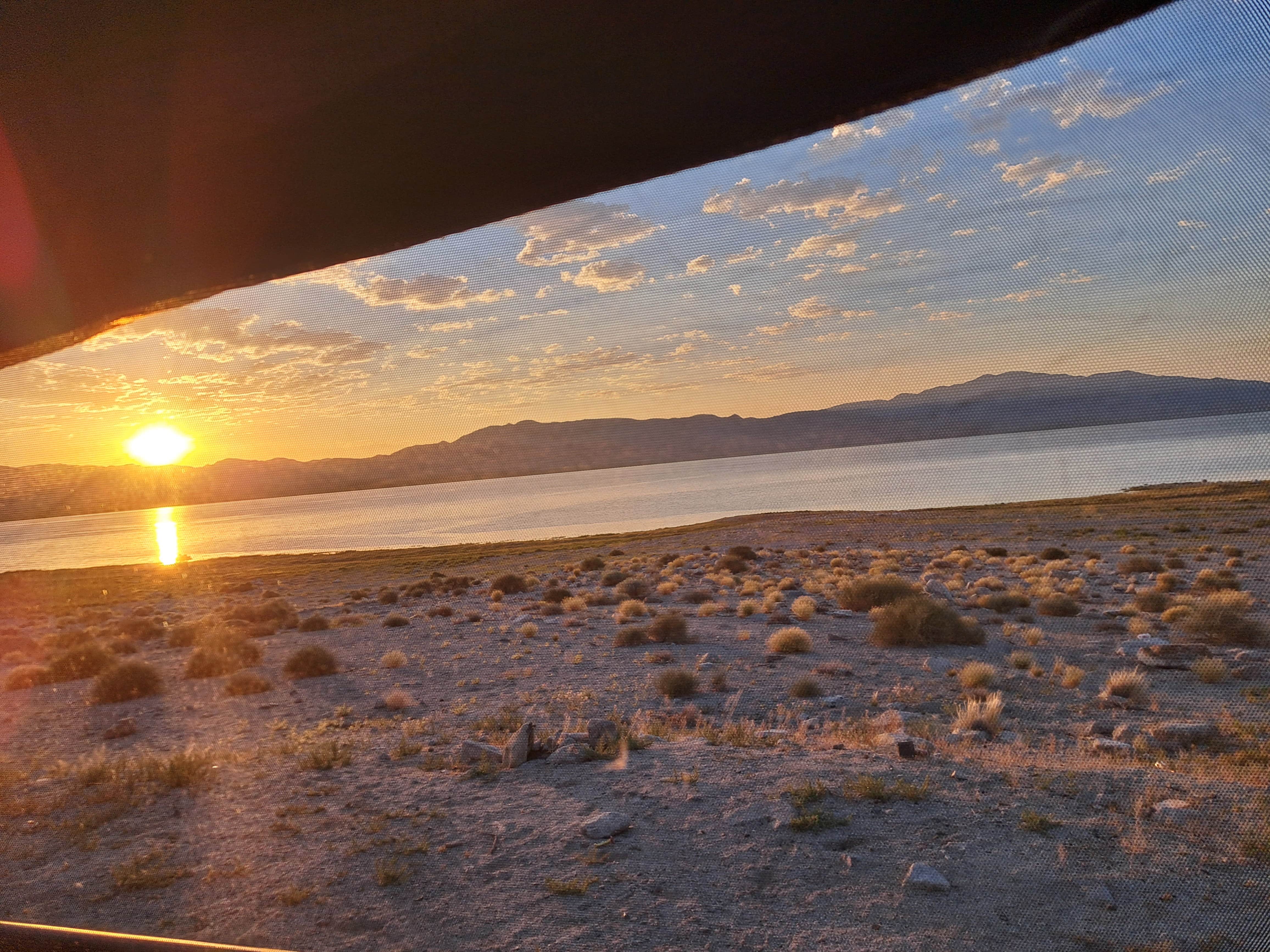 Megan G.'s photo of a dispersed camping area at Twenty Mile Beach Dispersed Camping near Wellington, NV