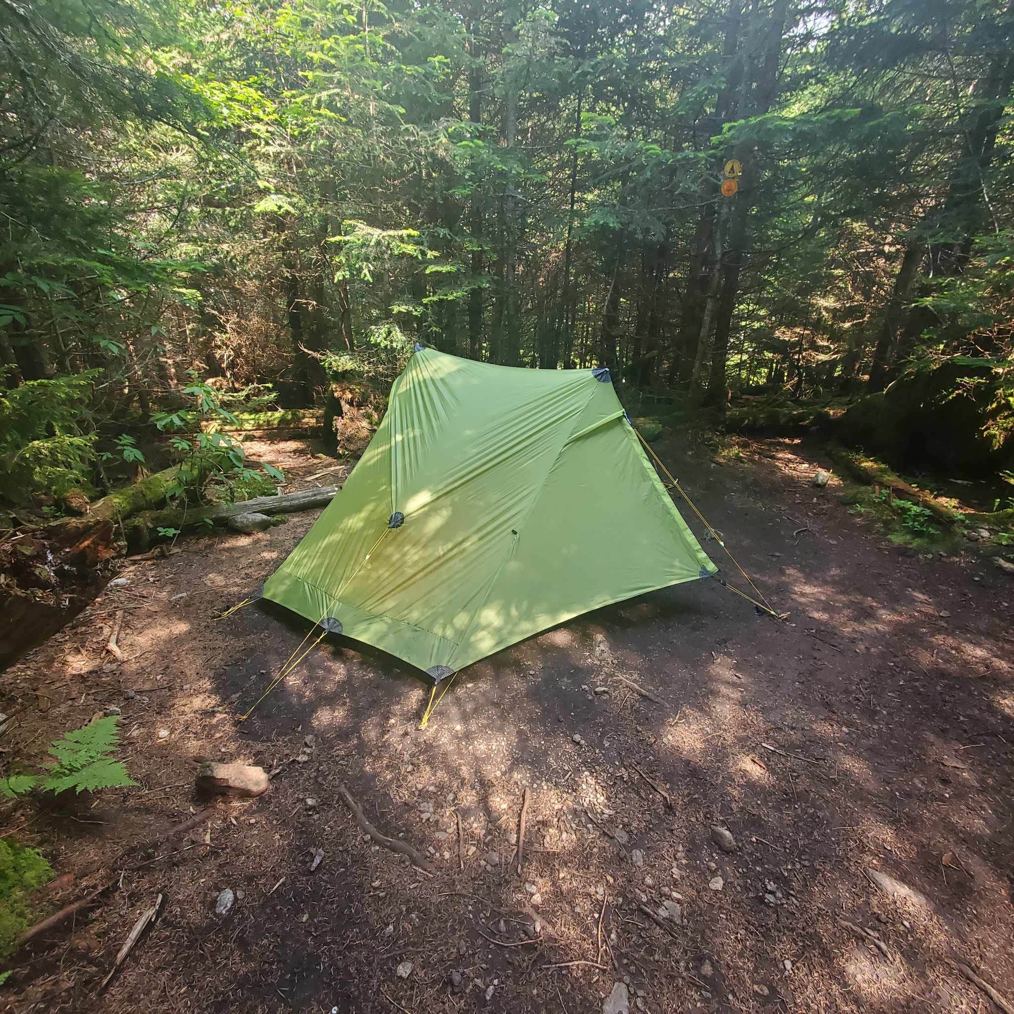 Camping near Lake Colden: Feldspar Lean-to, Keene Valley, New York