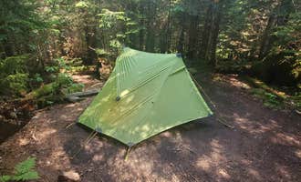 Camping near Lillian brook campground: Feldspar Lean-to, Keene Valley, New York