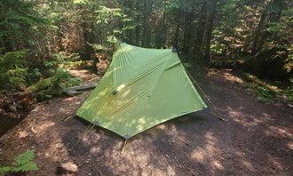 Camping near Lillian brook campground: Feldspar Lean-to, Keene Valley, New York