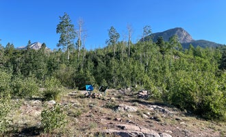 Camping near Old lime creek road beaver bond : Lime Creek - Dispersed Sites, Cascade, Colorado