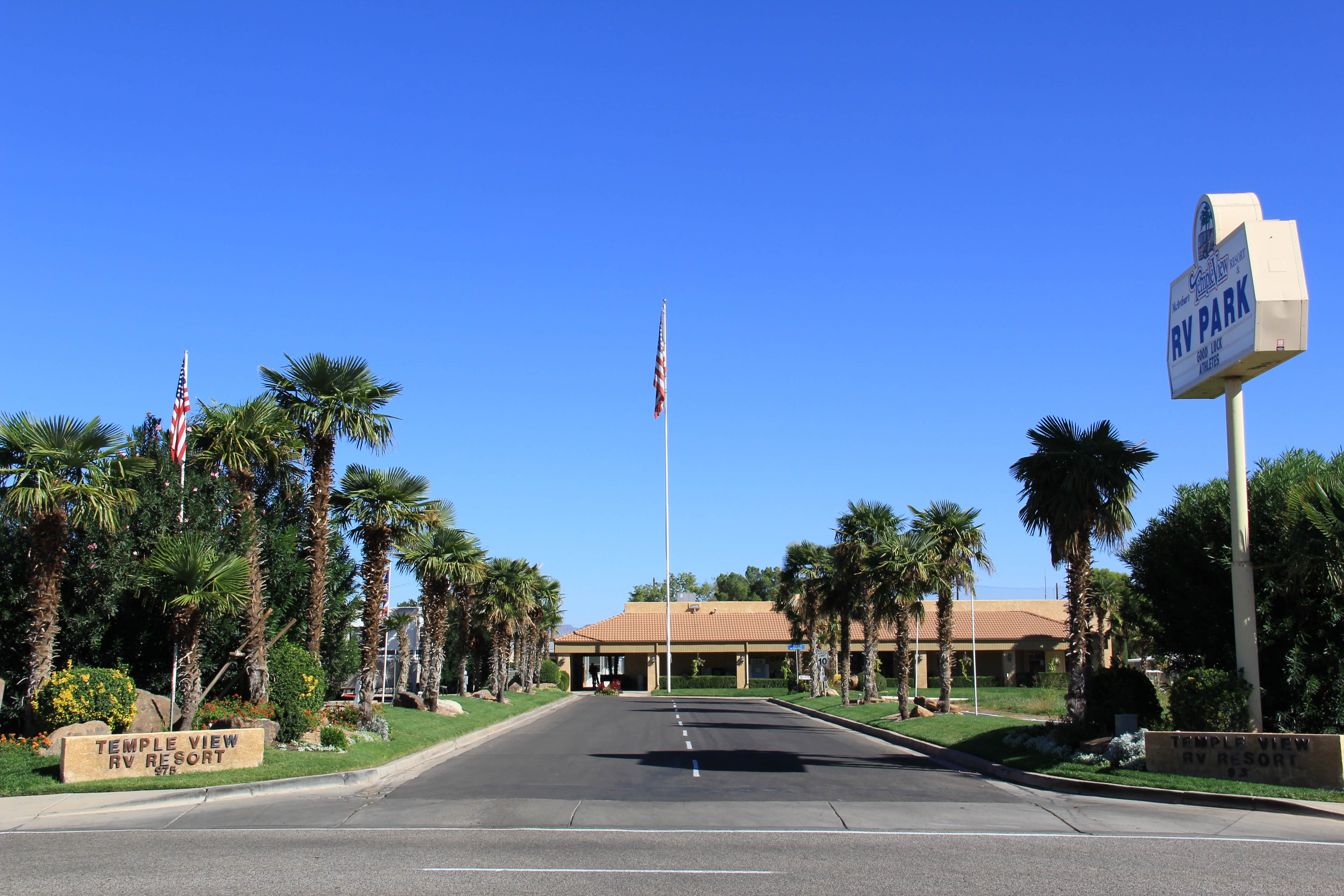 Camper-submitted photo at McArthur's Temple View RV Resort near Ivins, UT