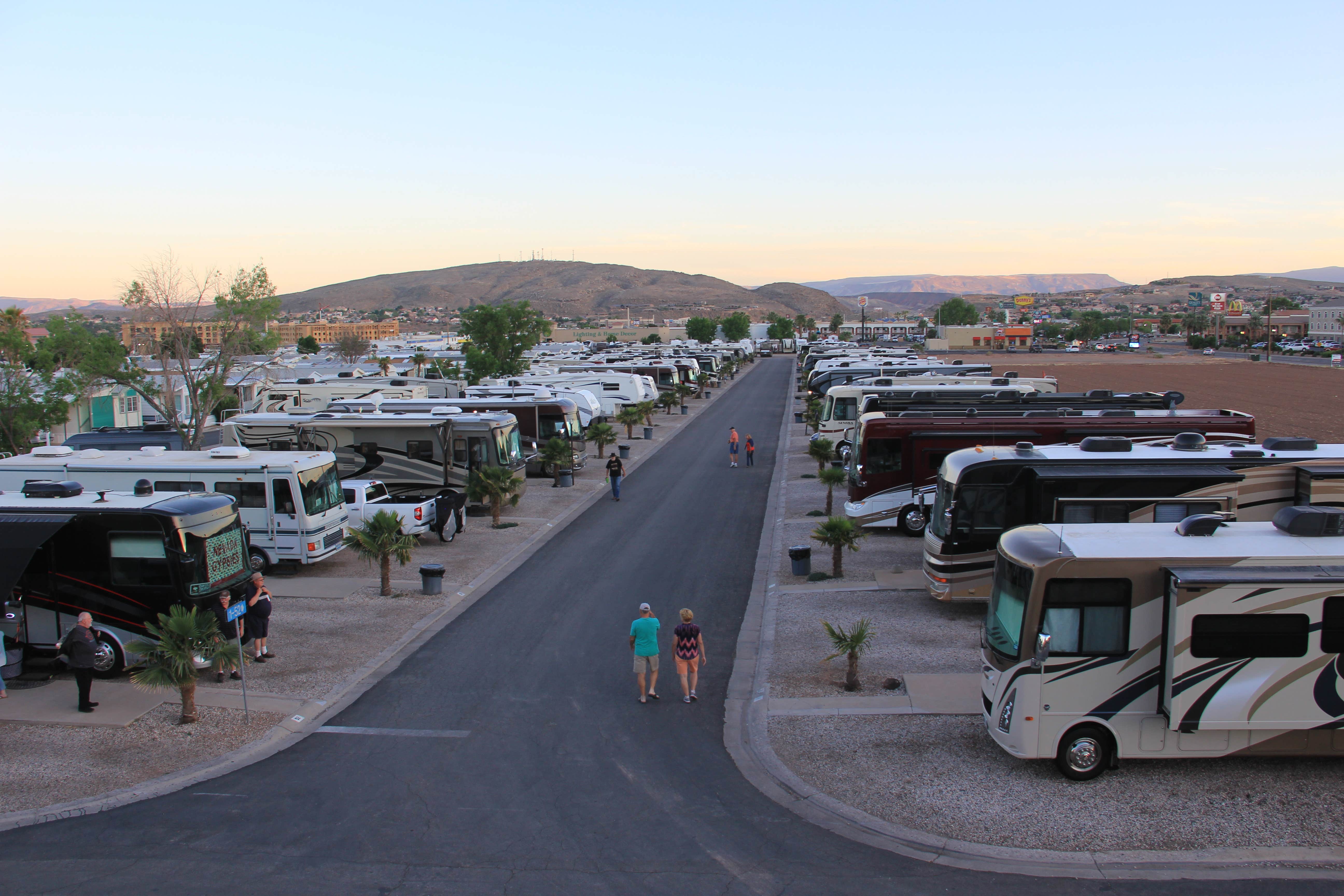 Camper-submitted photo at McArthur's Temple View RV Resort near Mesquite, NV