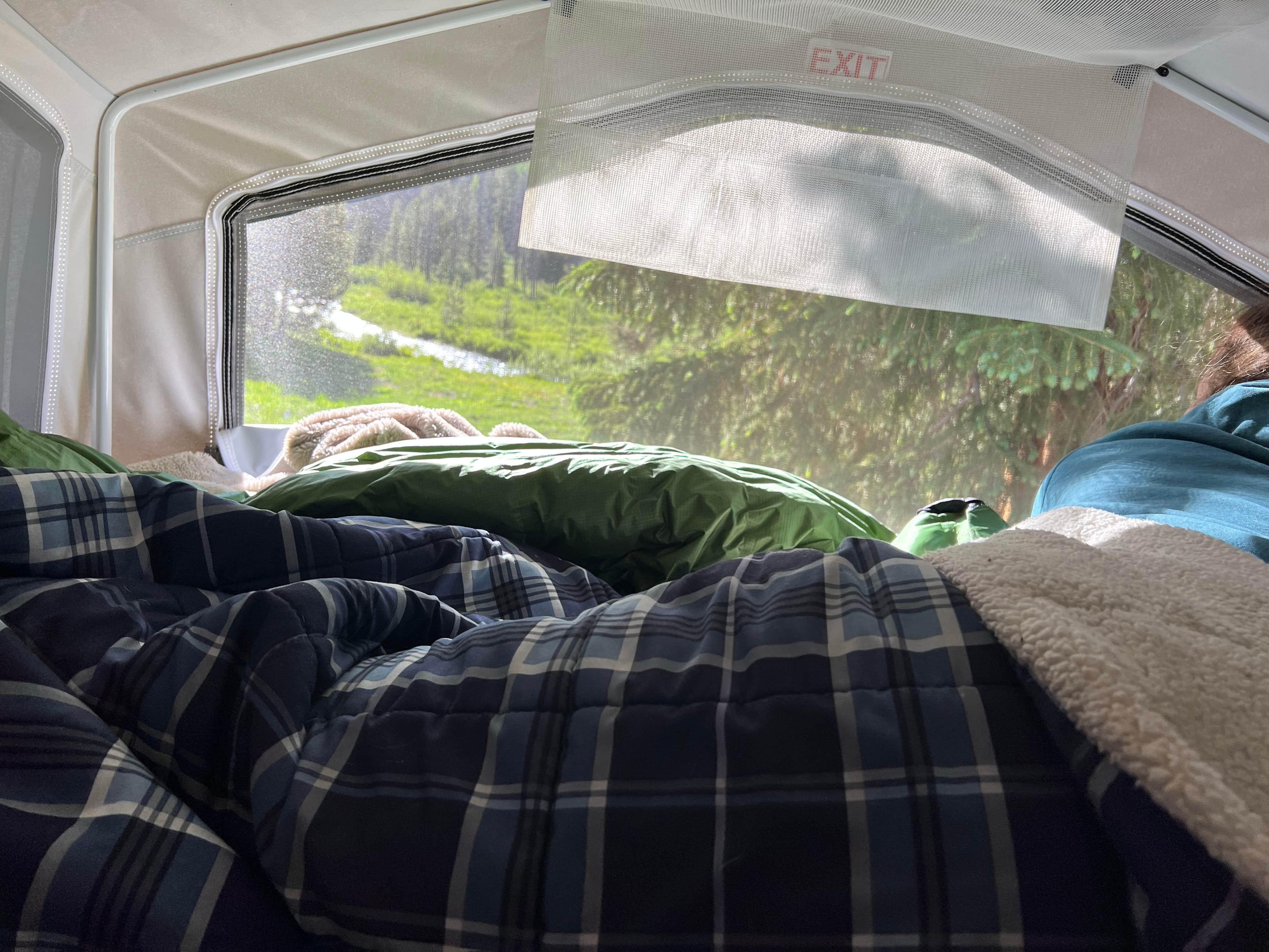 Justin A.'s photo of tent camping at Wasatch National Forest Sulphur Campground near Snowbird, UT