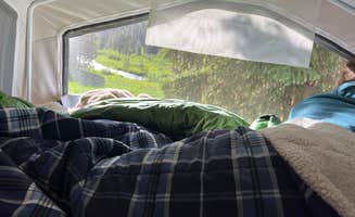 Justin A.'s photo of tent camping at Wasatch National Forest Sulphur Campground near South Salt Lake, UT