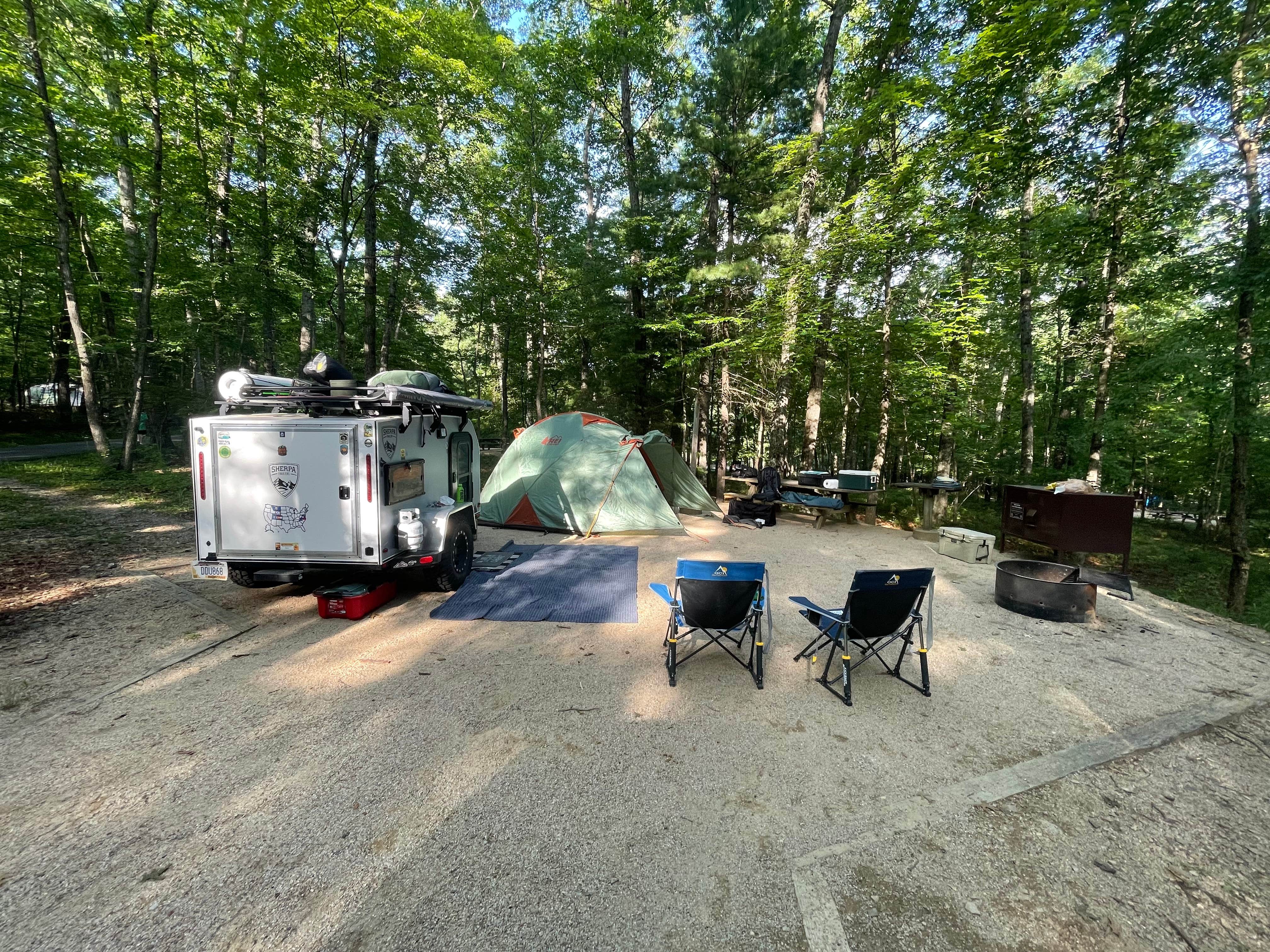 Trevor W.'s photo at Sherando Lake Campground near Covesville, VA