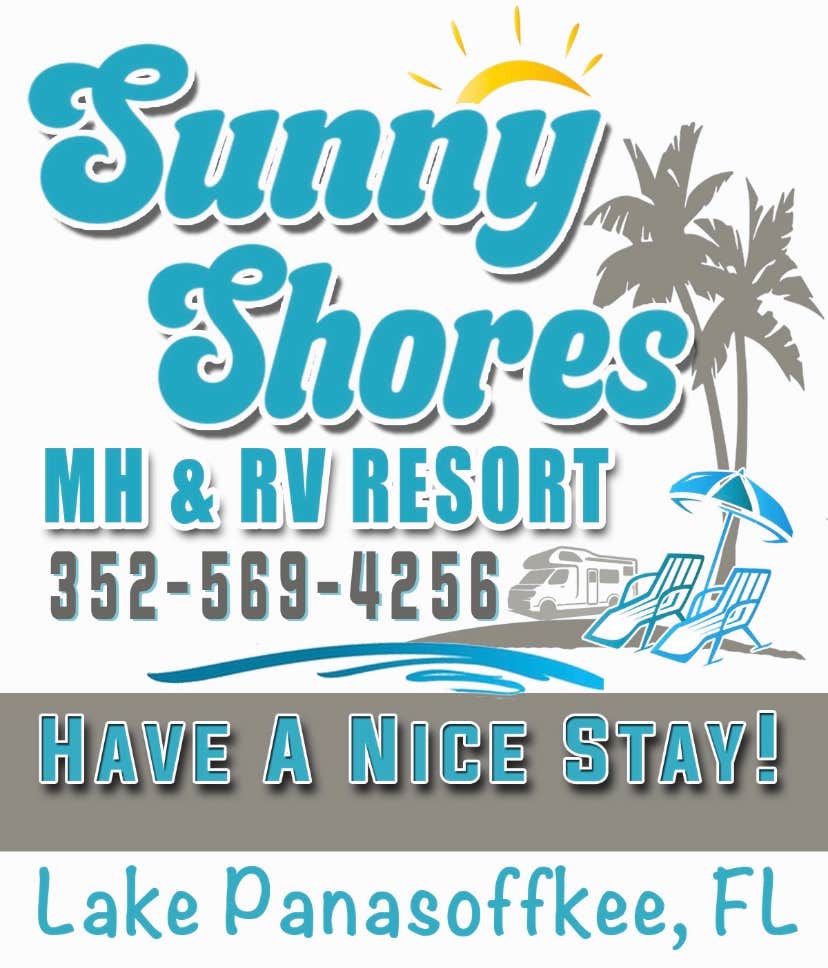 Camping near Riverside Lodge Resort: Sunny Shores MH & RV Resort 55+, Lake Panasoffkee, Florida