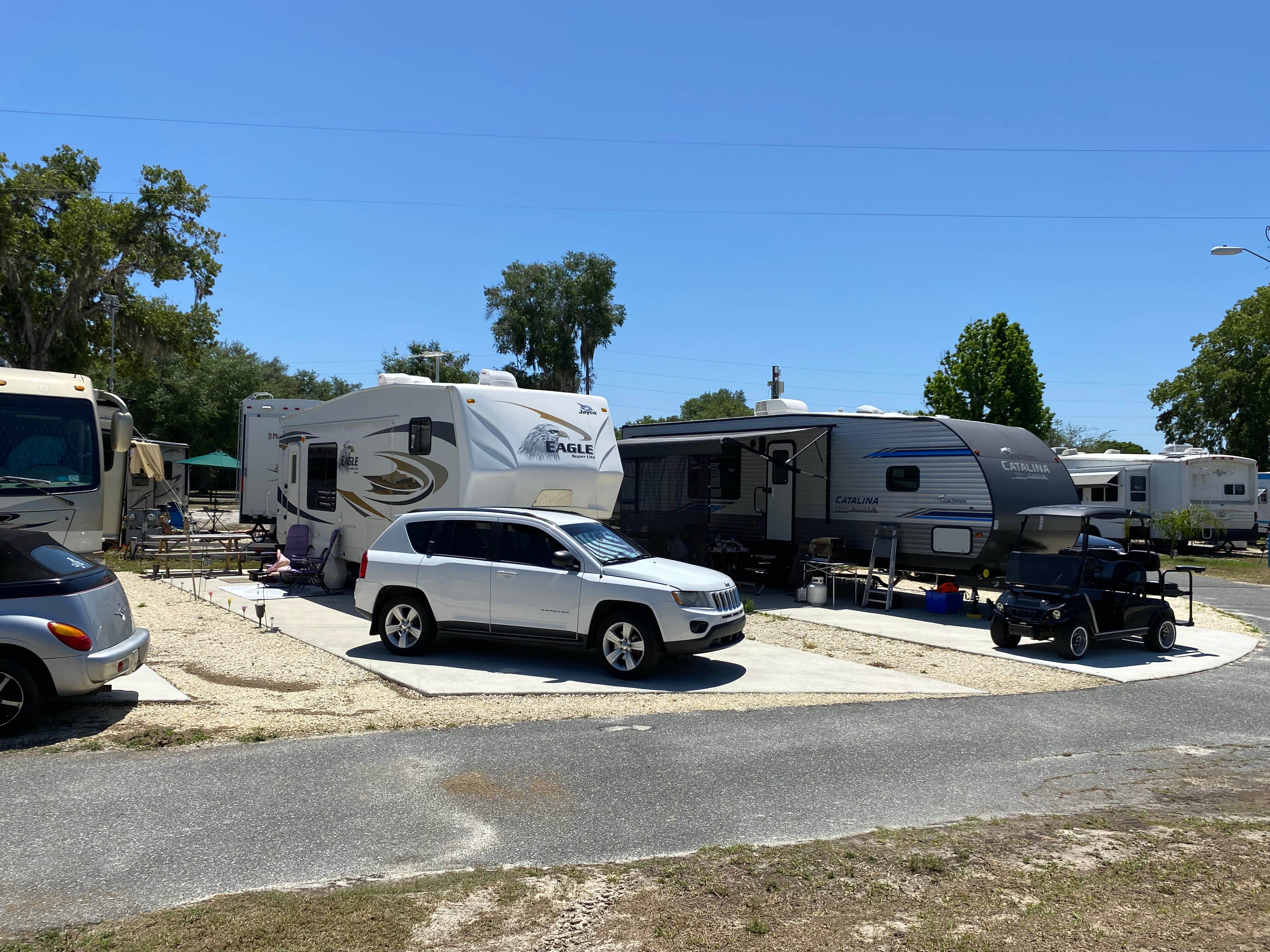 Camper-submitted photo at Sunny Shores MH & RV Resort 55+ near Lake Panasoffkee, FL