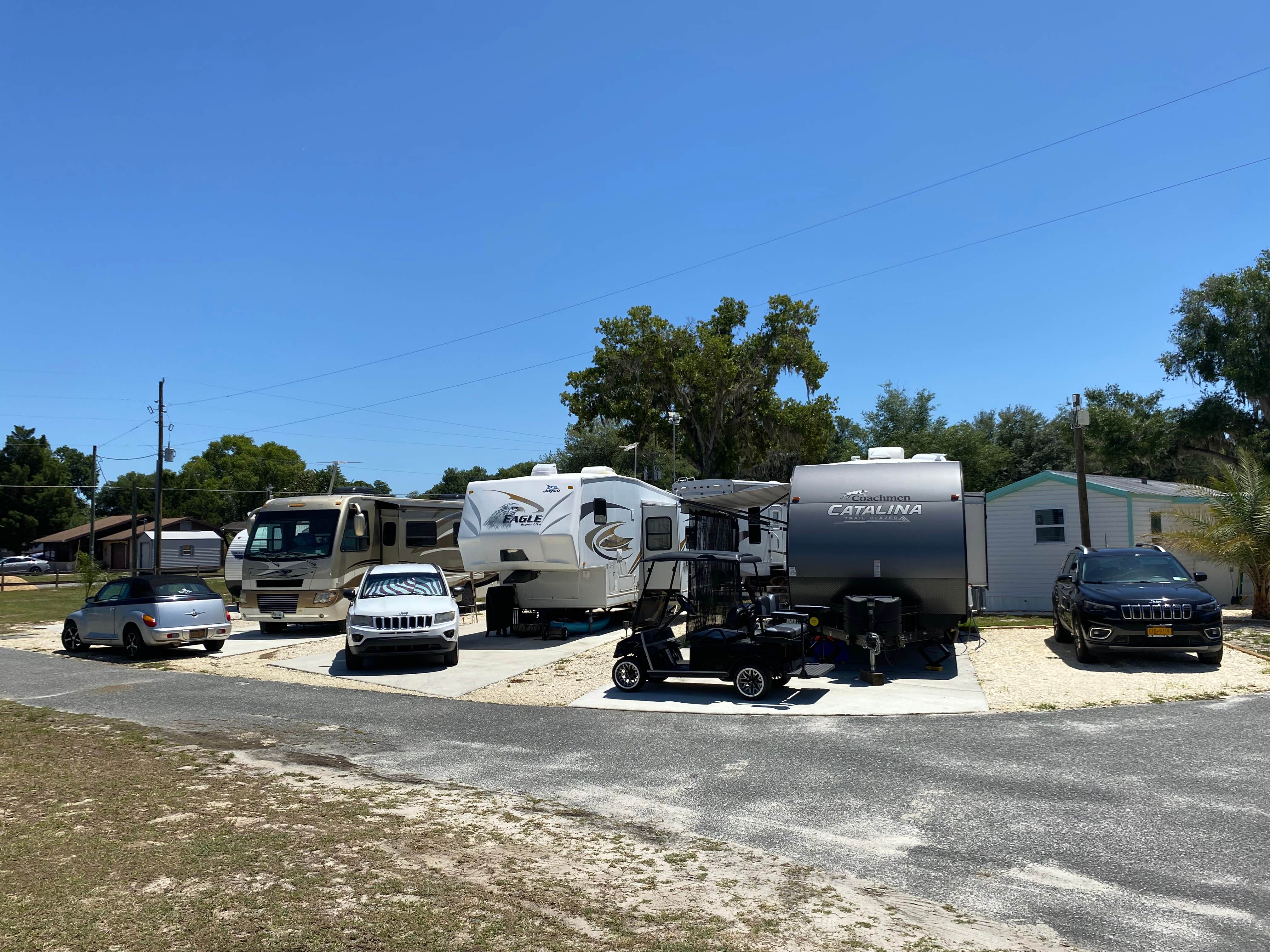 Camper-submitted photo at Sunny Shores MH & RV Resort 55+ near Lake Panasoffkee, FL