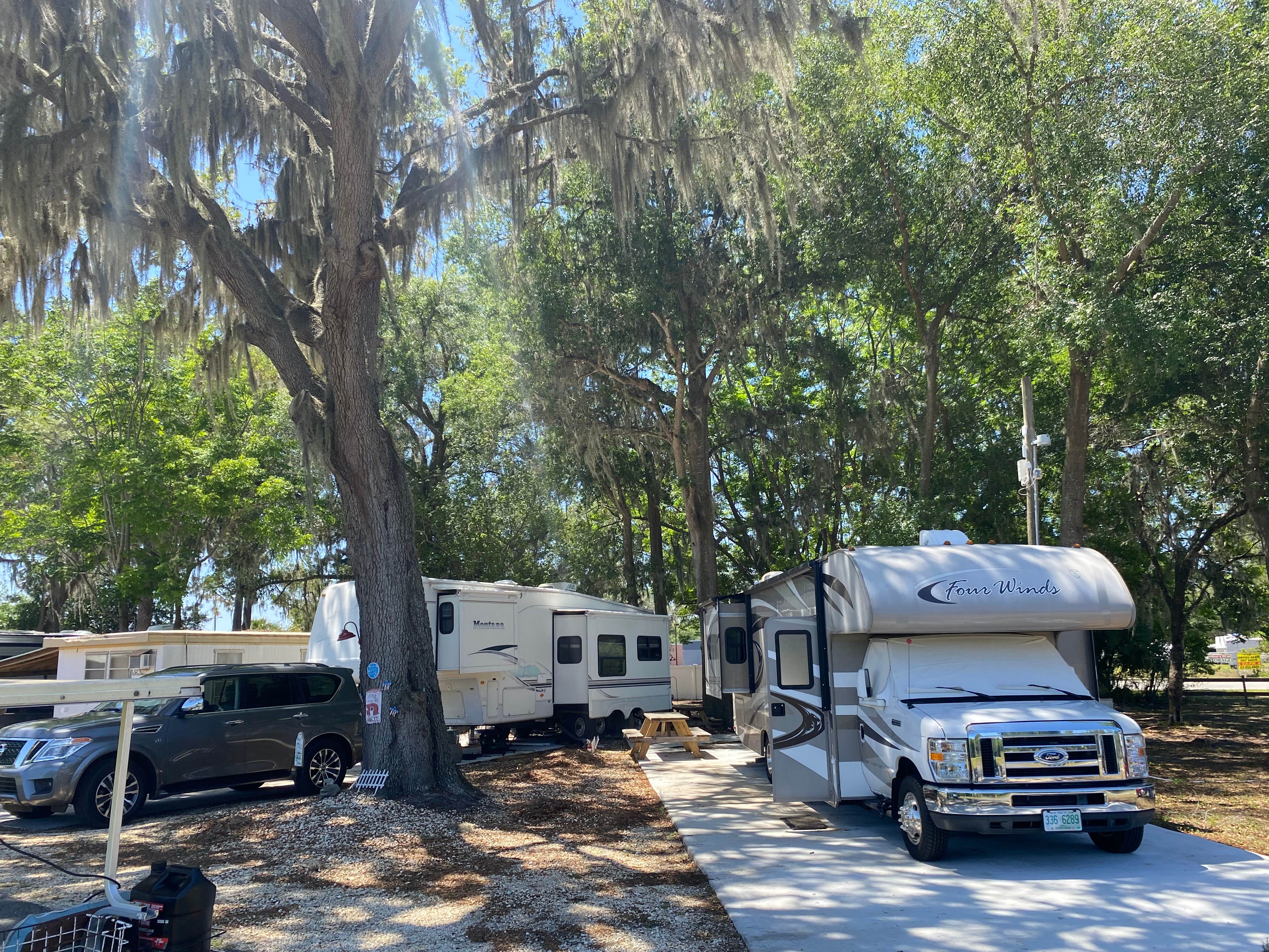 John B.'s photo of rv camping at Sunny Shores MH & RV Resort 55+ near Wildwood, FL