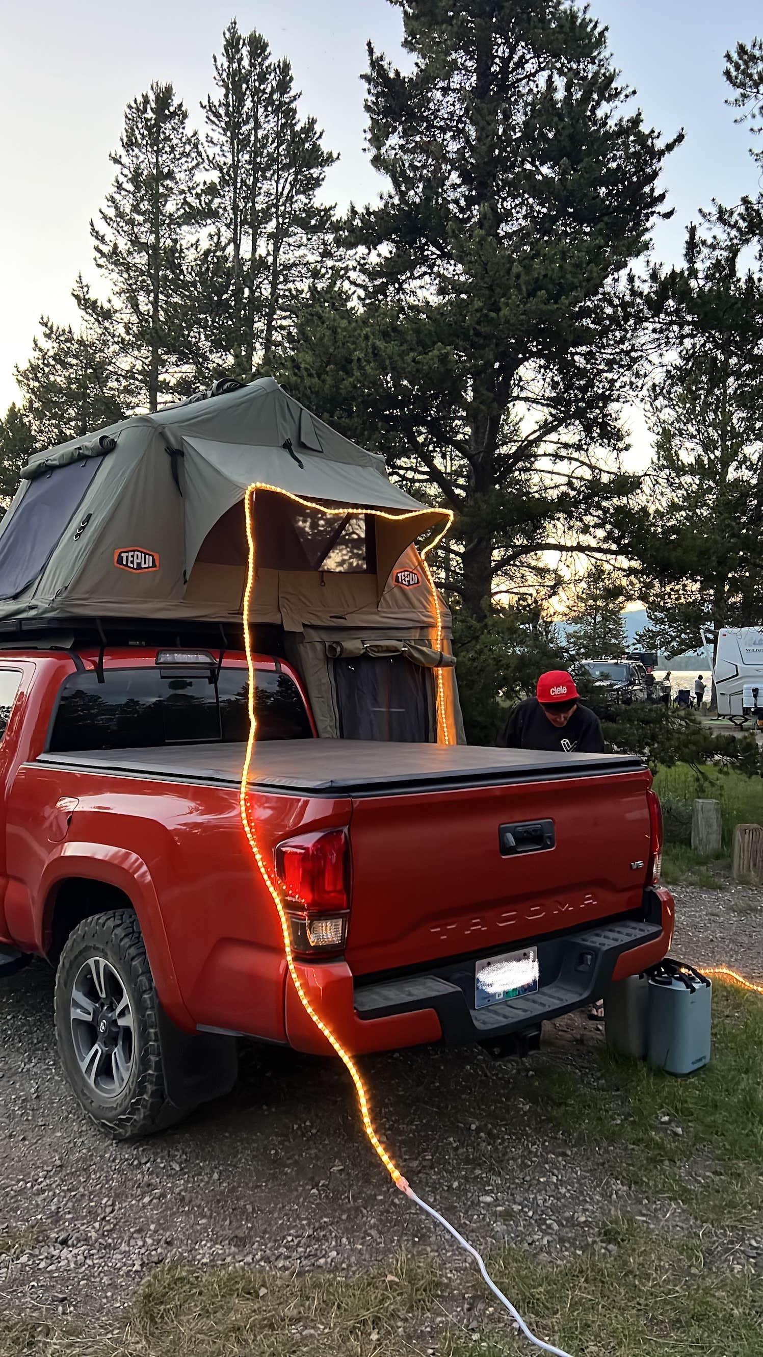 Camper-submitted photo at Lonesomehurst Campground near West Yellowstone, MT